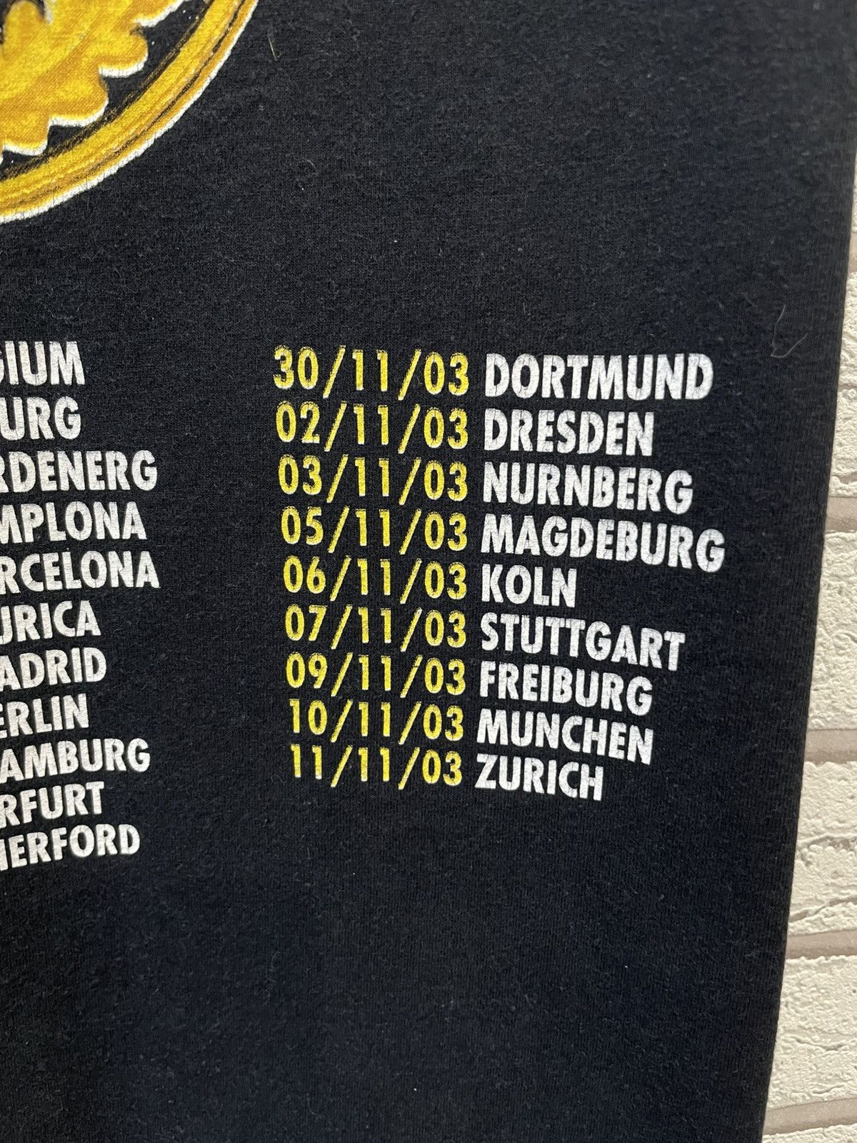 Band Tees × Vintage Vintage 2003 Motorhead Tour Merchandise Merch T-Shirt Tee Size US XL / EU 56 / 4 - 18 Thumbnail
