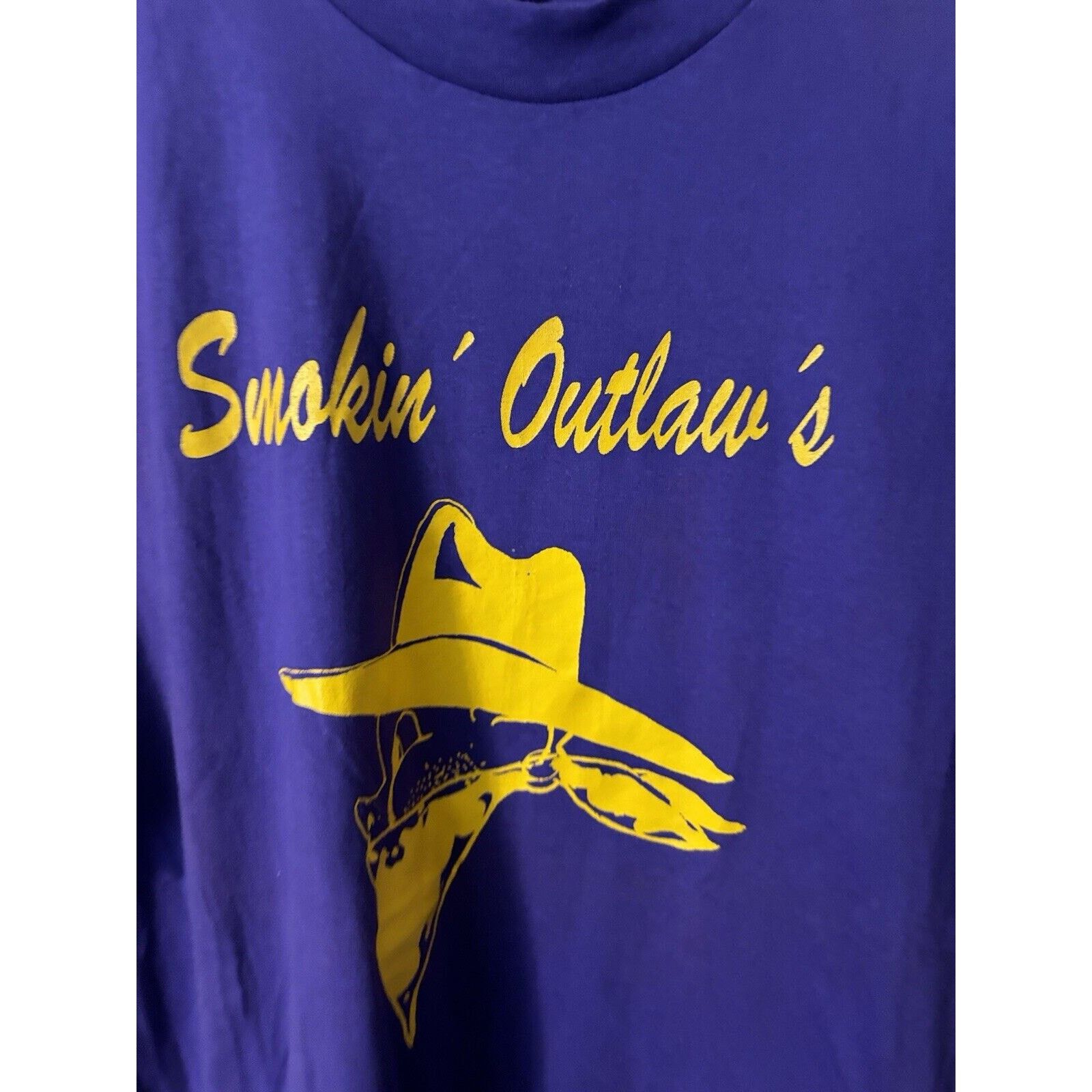 Other Vintage purple smokin outlaws faded T-shirt Size Xl Bandit Size US XL / EU 56 / 4 - 3 Thumbnail