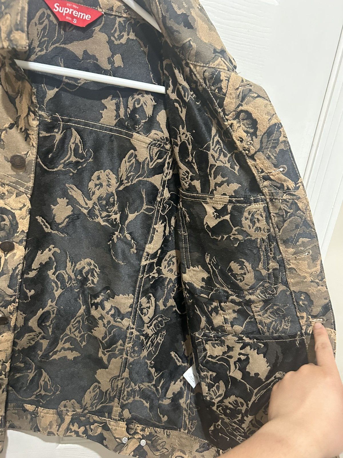 Supreme Supreme Cherub Trucker Jacket Size US S / EU 44-46 / 1 - 5 Thumbnail