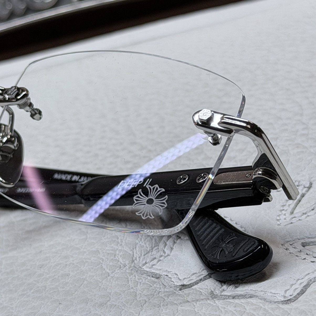 Chrome Hearts Chrome Hearts DEEP II Glasses Size ONE SIZE - 12 Thumbnail