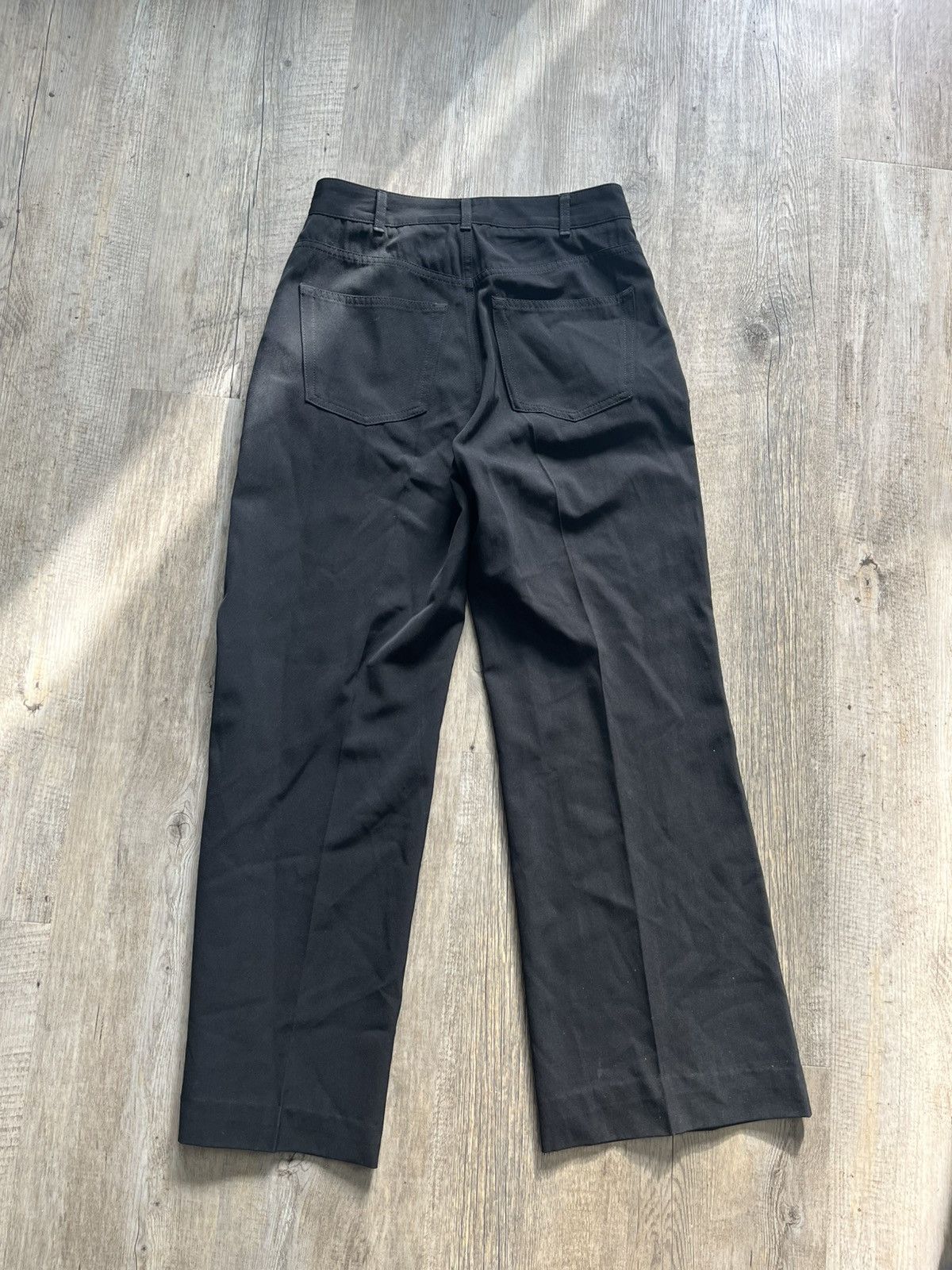 Balenciaga Sample Balenciaga wide suit Pants in Black Size US 26 / EU 42 - 2 Thumbnail