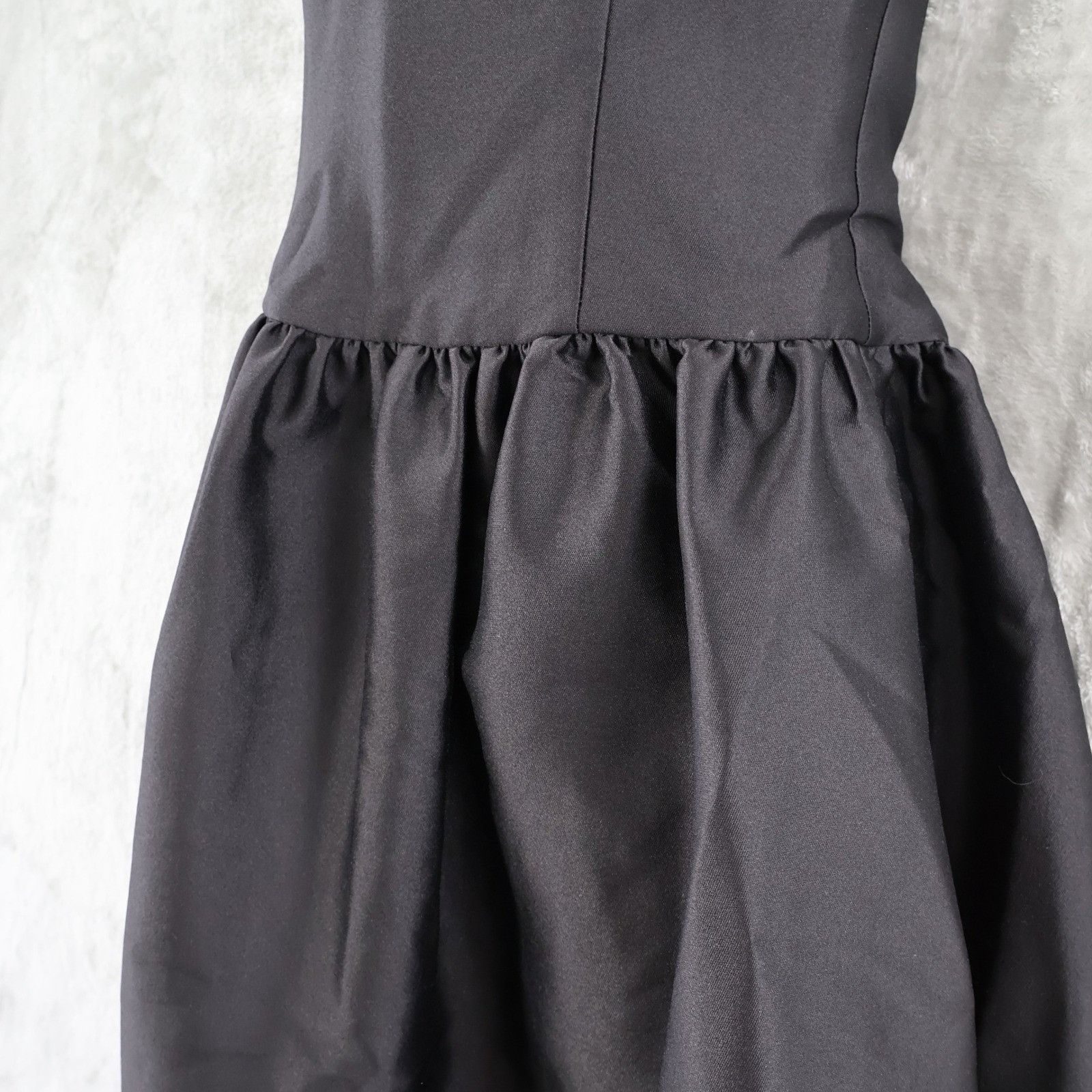 Self-Portrait Self Portrait Taffeta Midi Dress Women 4 Black Formal Dance Size S / US 4 / IT 40 - 9 Thumbnail