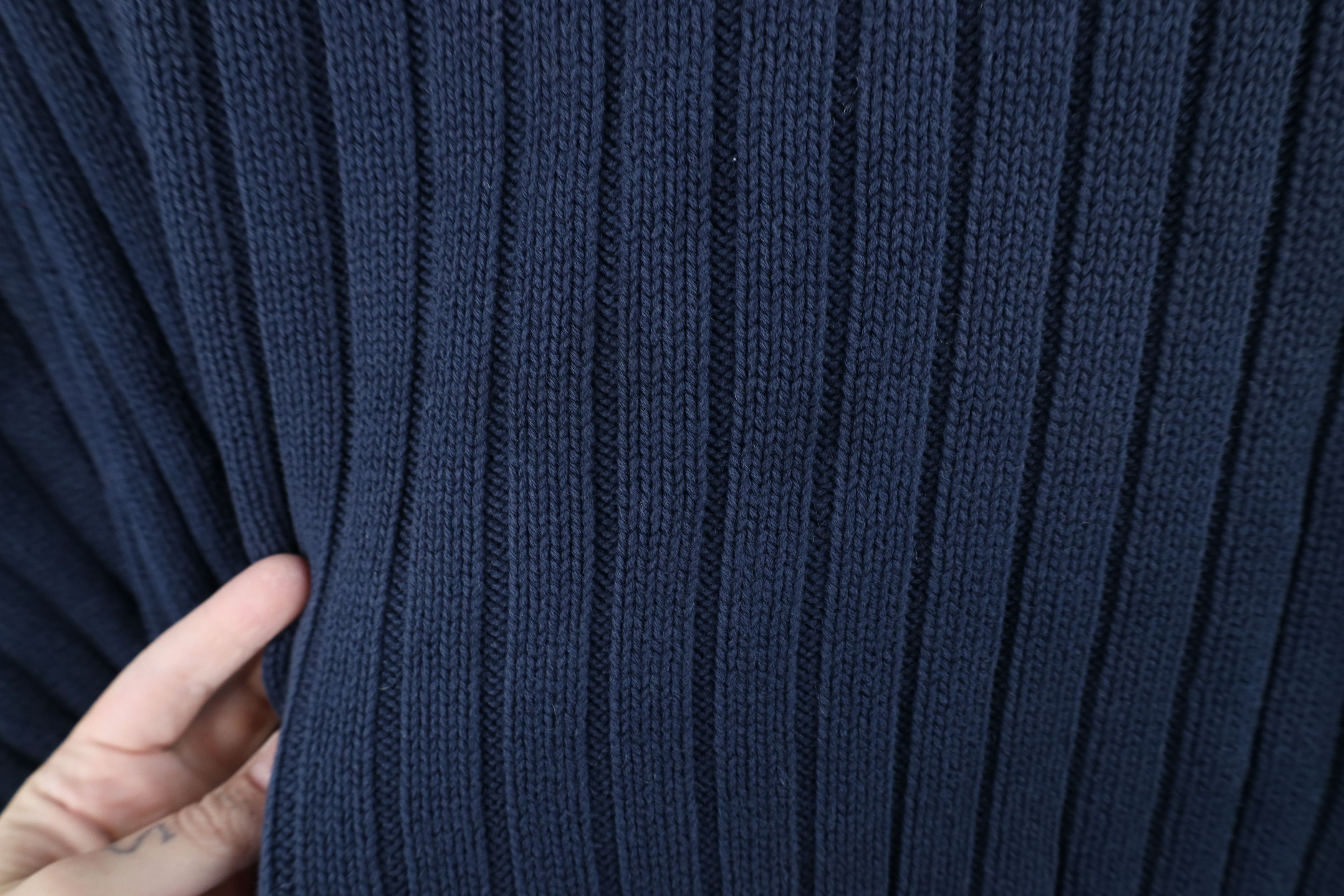 Vintage Vintage 90s Streetwear Heavyweight Ribbed Knit Sweater Size US XL / EU 56 / 4 - 4 Thumbnail