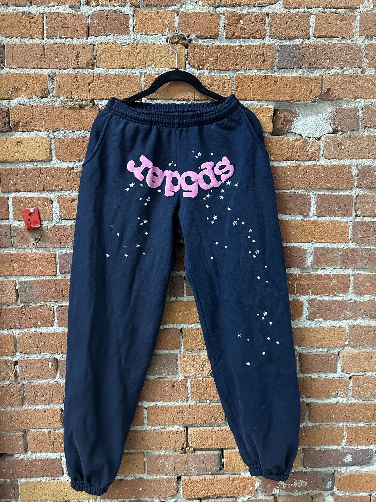 Sp5der Atlanta Sweatpants Navy