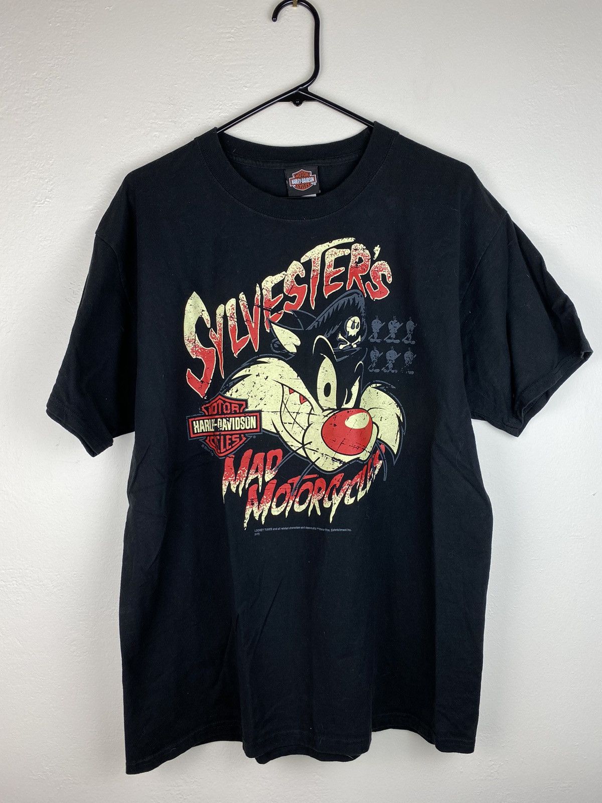 Harley Davidson Harley Davidson Looney Tunes Sylvester’s Mad Motorcycles Tee Size US L / EU 52-54 / 3 - 1 Thumbnail