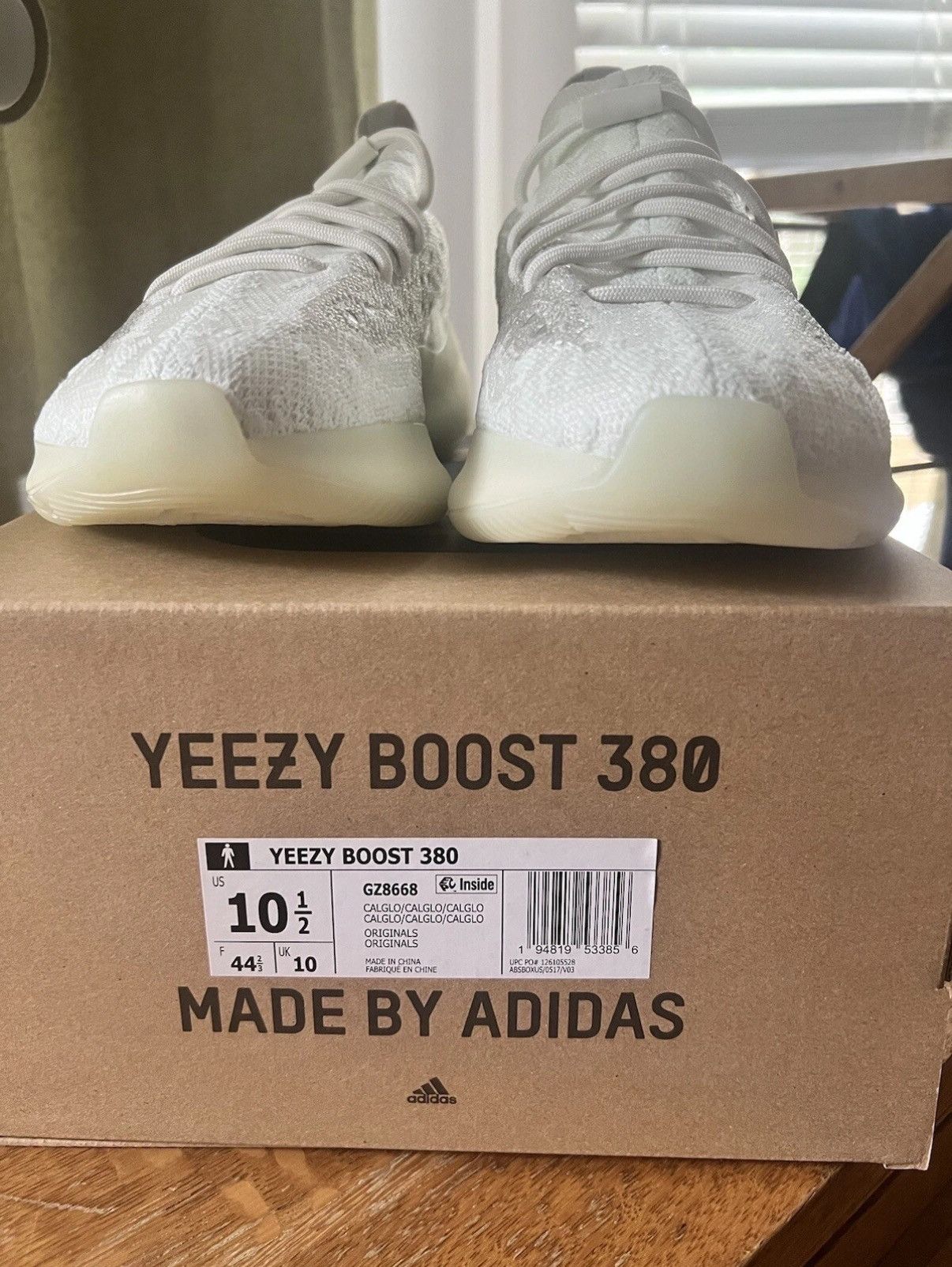 Adidas × Kanye West Size 10.5 - adidas Yeezy 380 Calicite Glow (DS) Size US 10.5 / EU 43-44 - 4 Thumbnail
