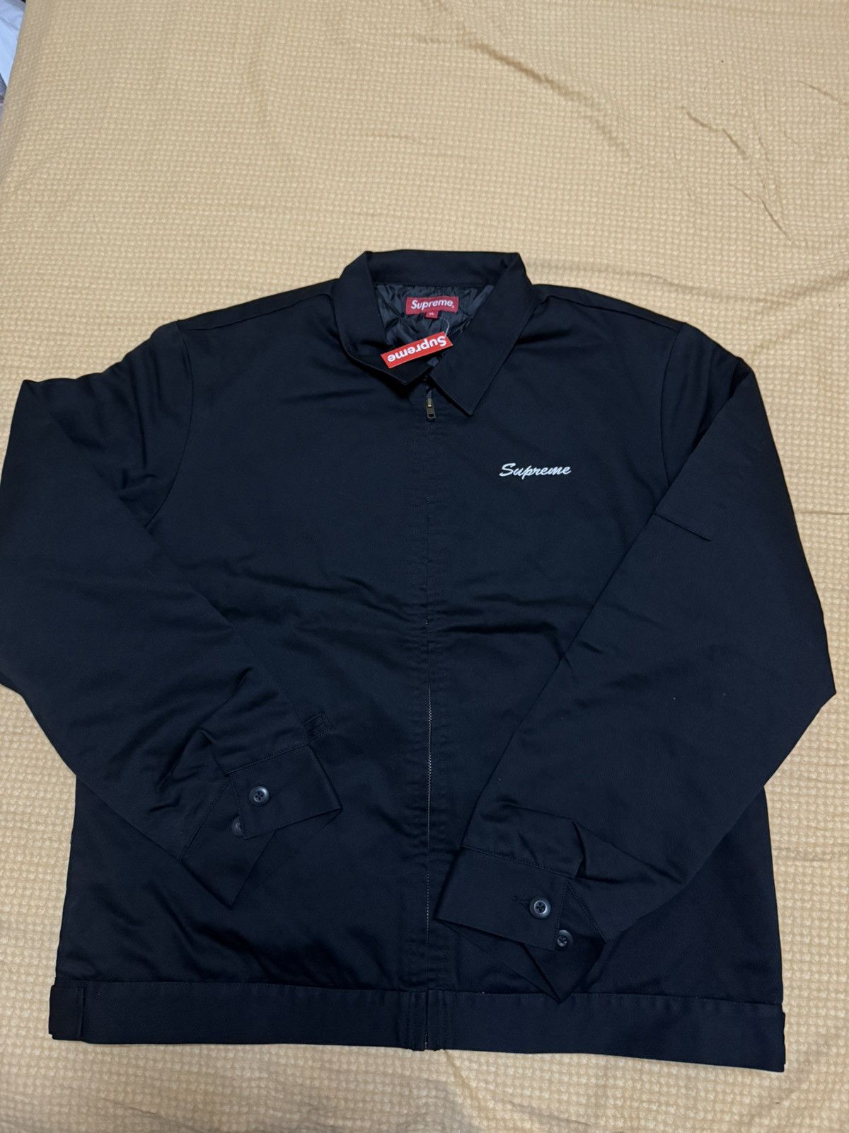 Playboy × Supreme Supreme playboy work jacket black | Grailed