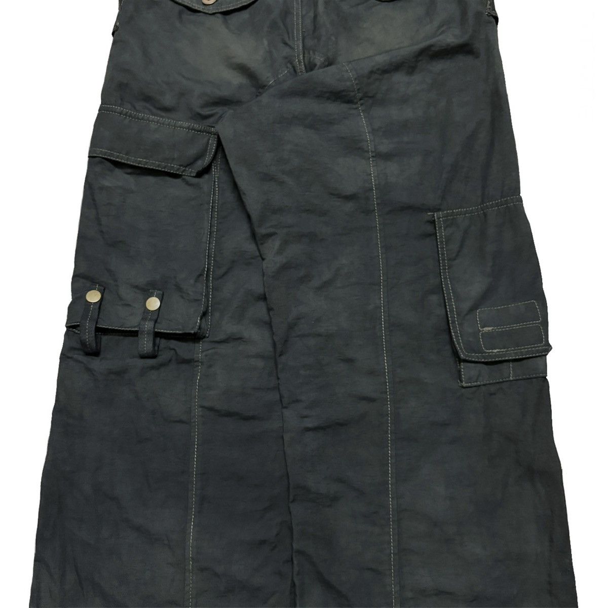 GOA 00s G.O.A Multi Pockets Flare Cargo Pants Size US 33 - 3 Thumbnail