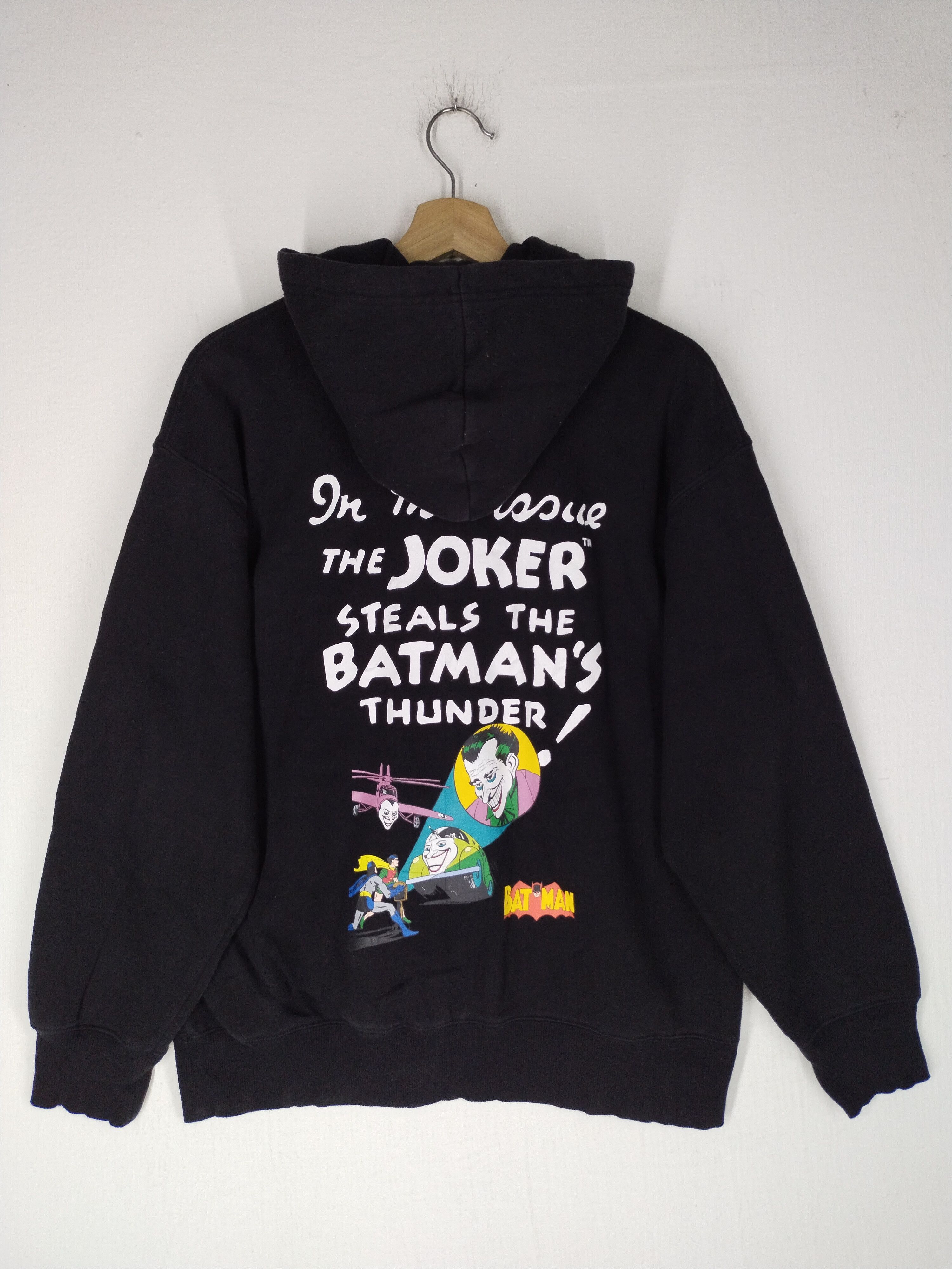 image of Vintage Batman Hoodie, Men's (Size Medium)
