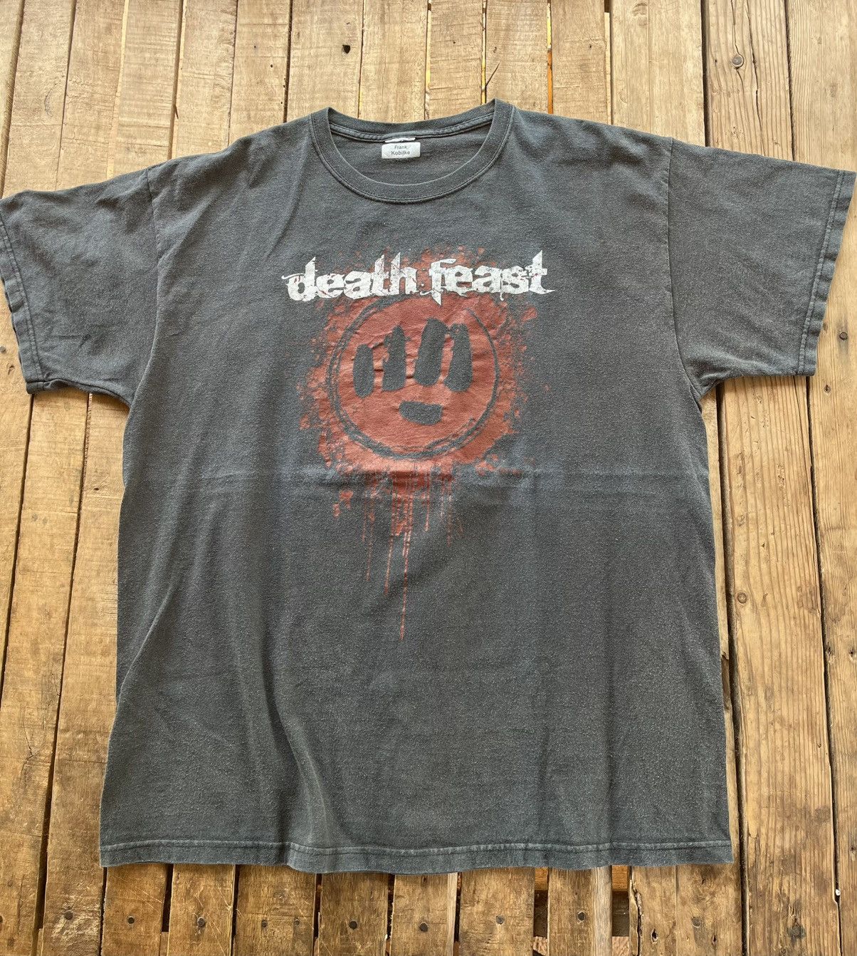 Vintage Death feast tee Size US XL / EU 56 / 4 - 2 Thumbnail