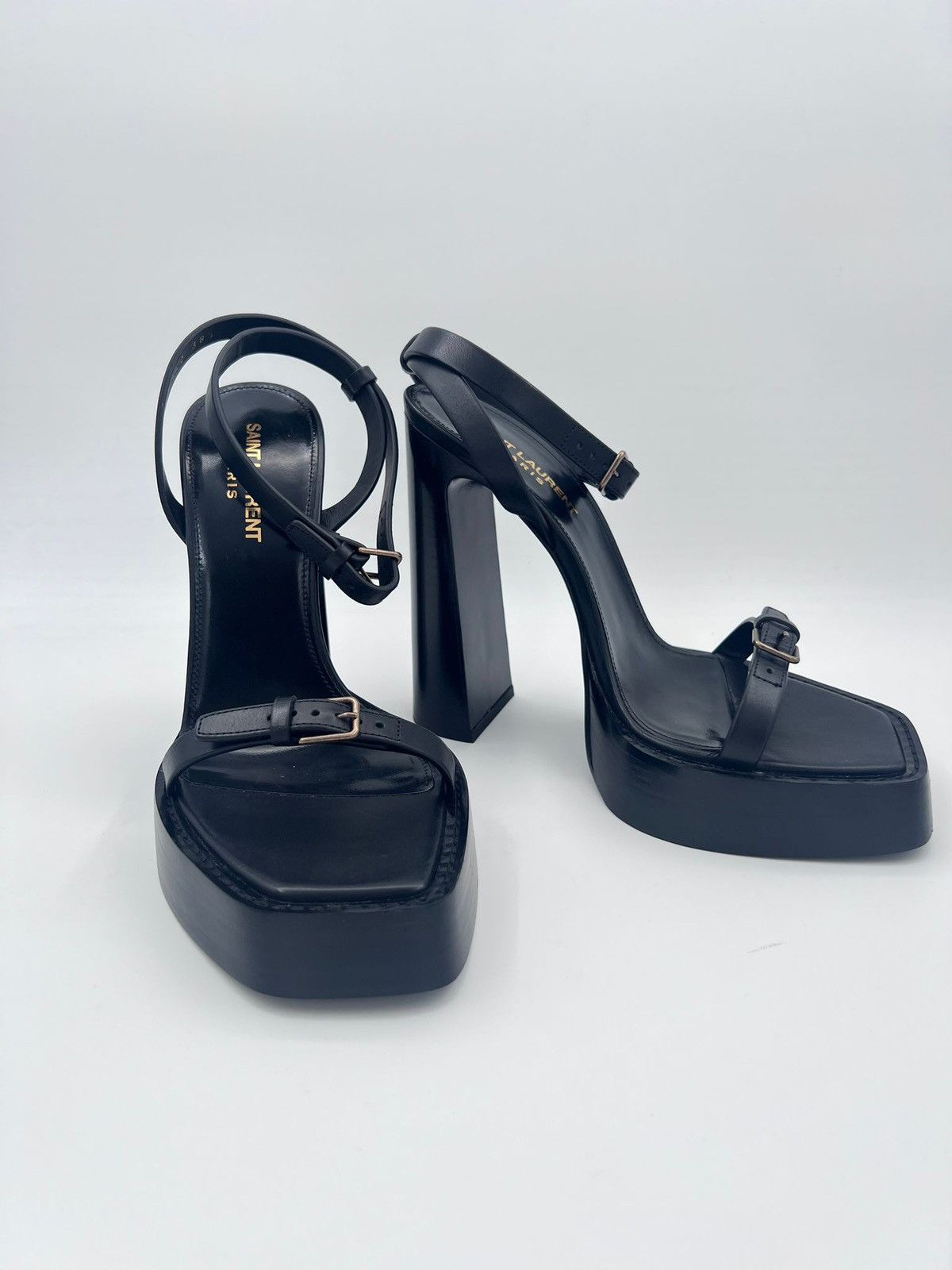 Saint Laurent Paris New Saint Laurent Platz Sandals IT40/ US 10 Size US 10 / IT 40 - 6 Thumbnail