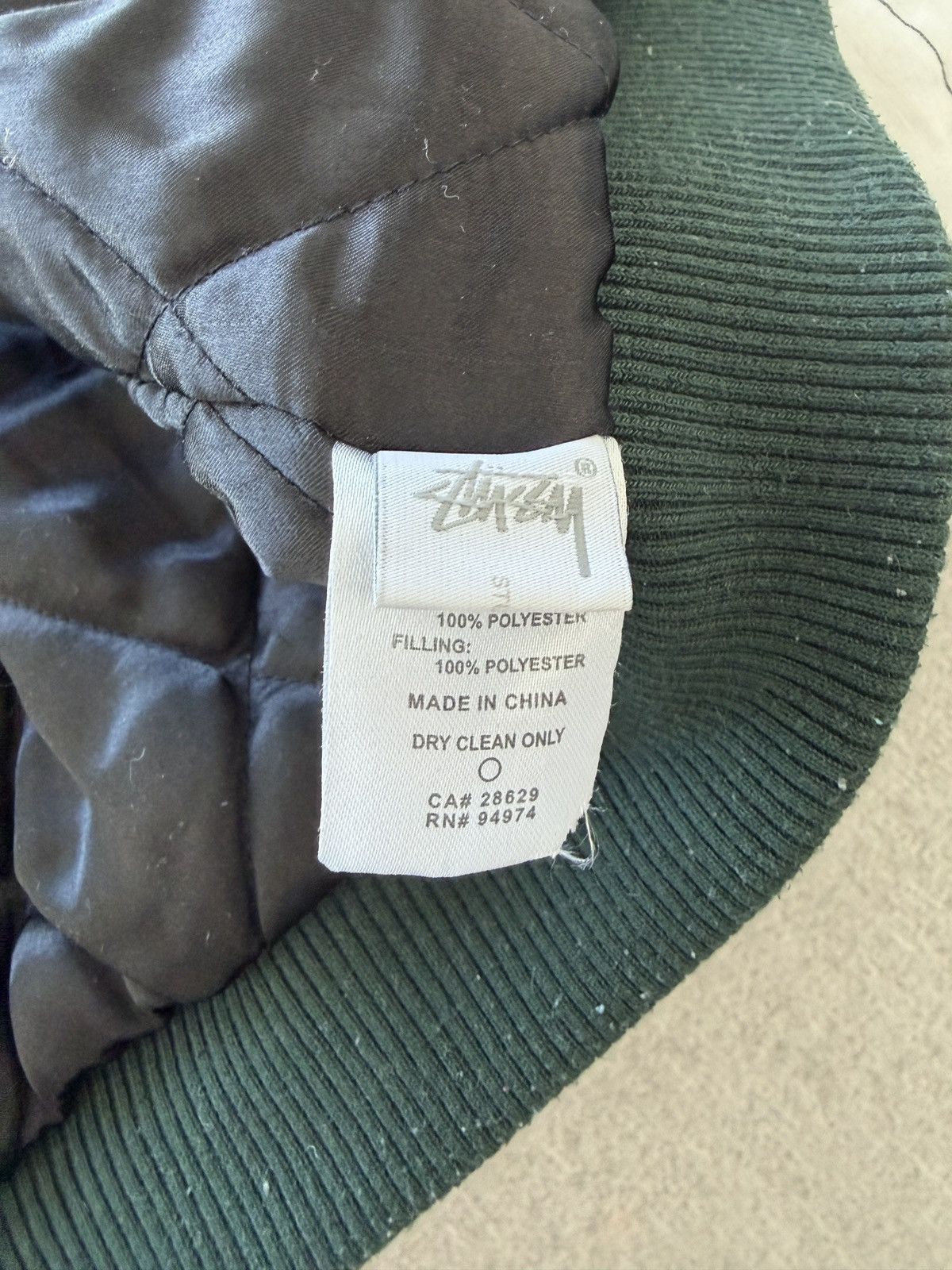 Stussy Stussy Varsity Bomber Jacket Size US L / EU 52-54 / 3 - 4 Thumbnail