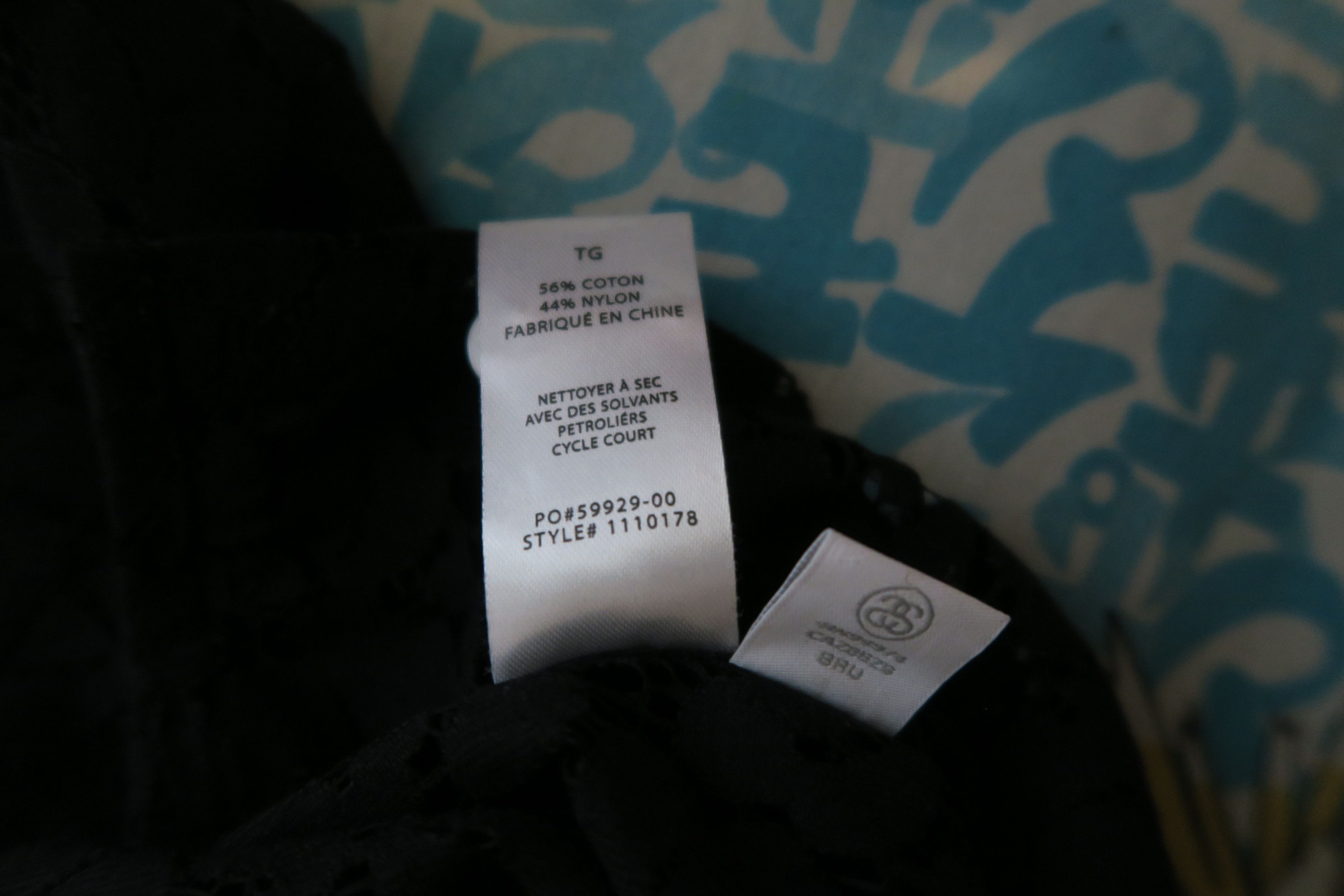 Stussy Stussy Floral Pattern Lace Button Shirt Black XL Size US XL / EU 56 / 4 - 7 Thumbnail