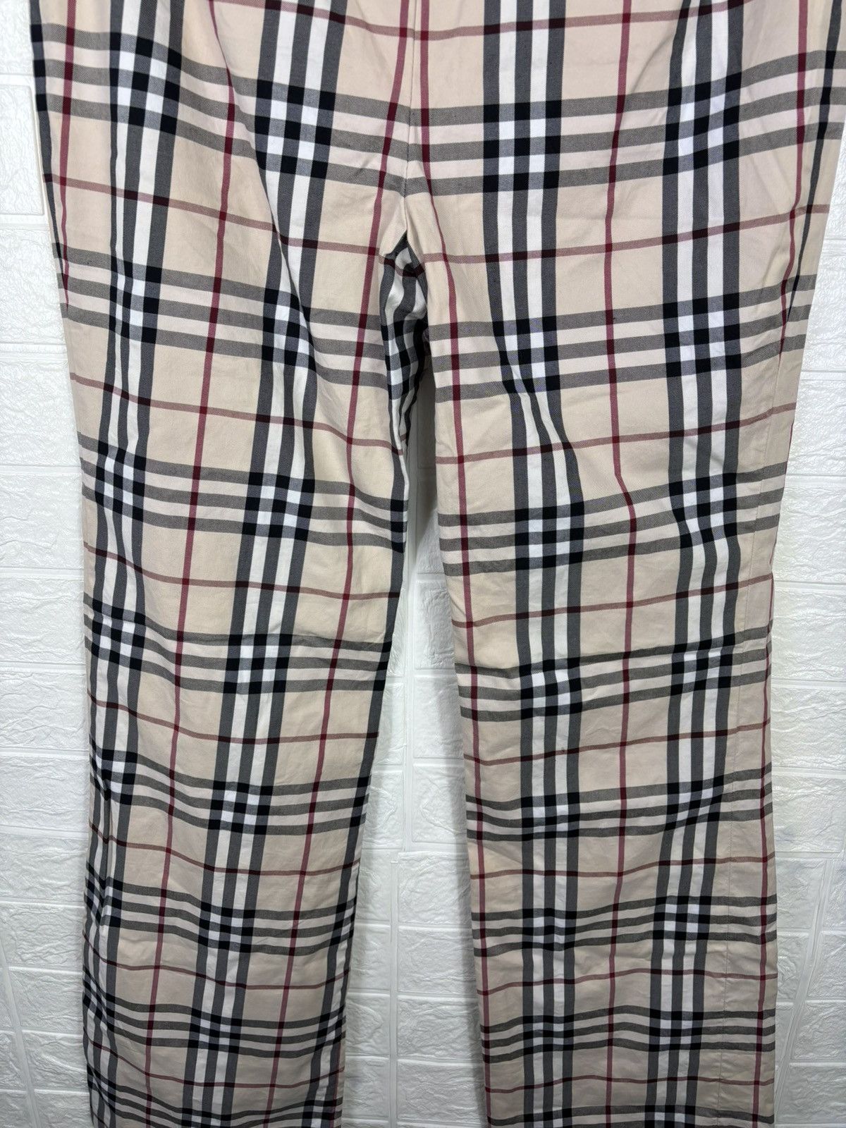 Burberry Burberry Nova Check Pants Made in France Men Size S Size US 31 - 9 Thumbnail