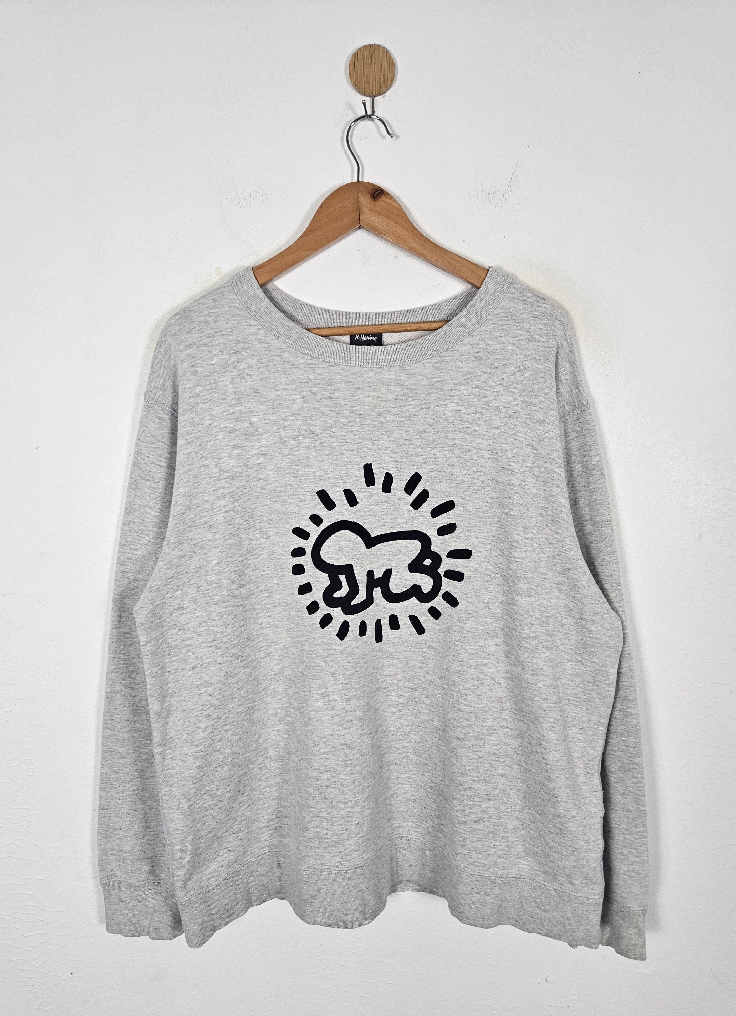 Vintage Keith Haring pop art sweatshirt