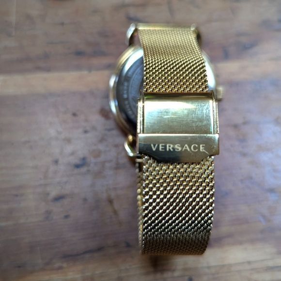 Versace Versace Gold Medusa Gold Mesh Watch 36mm Size ONE SIZE - 4 Thumbnail