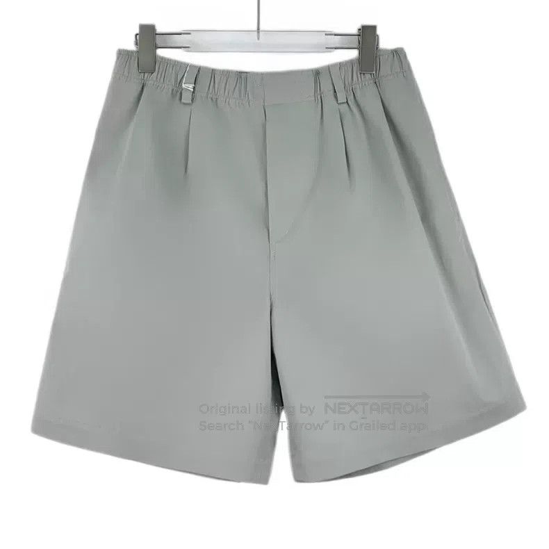 Hermes Hermes 24 styles of gray cotton elastic waist casual short Size 27" / US 4 / IT 40 - 1 Thumbnail