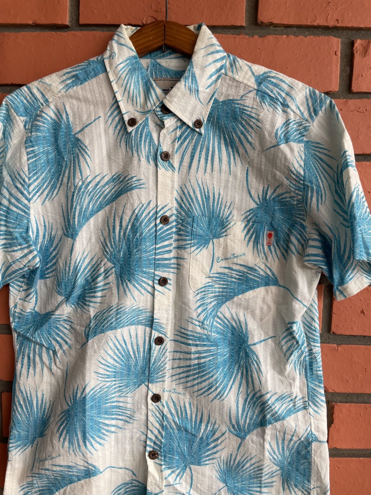 Japanese Brand × Vintage Vintage Coconut Juice Okinawa Island Hawaiian barkcloth M Size US M / EU 48-50 / 2 - 3 Thumbnail