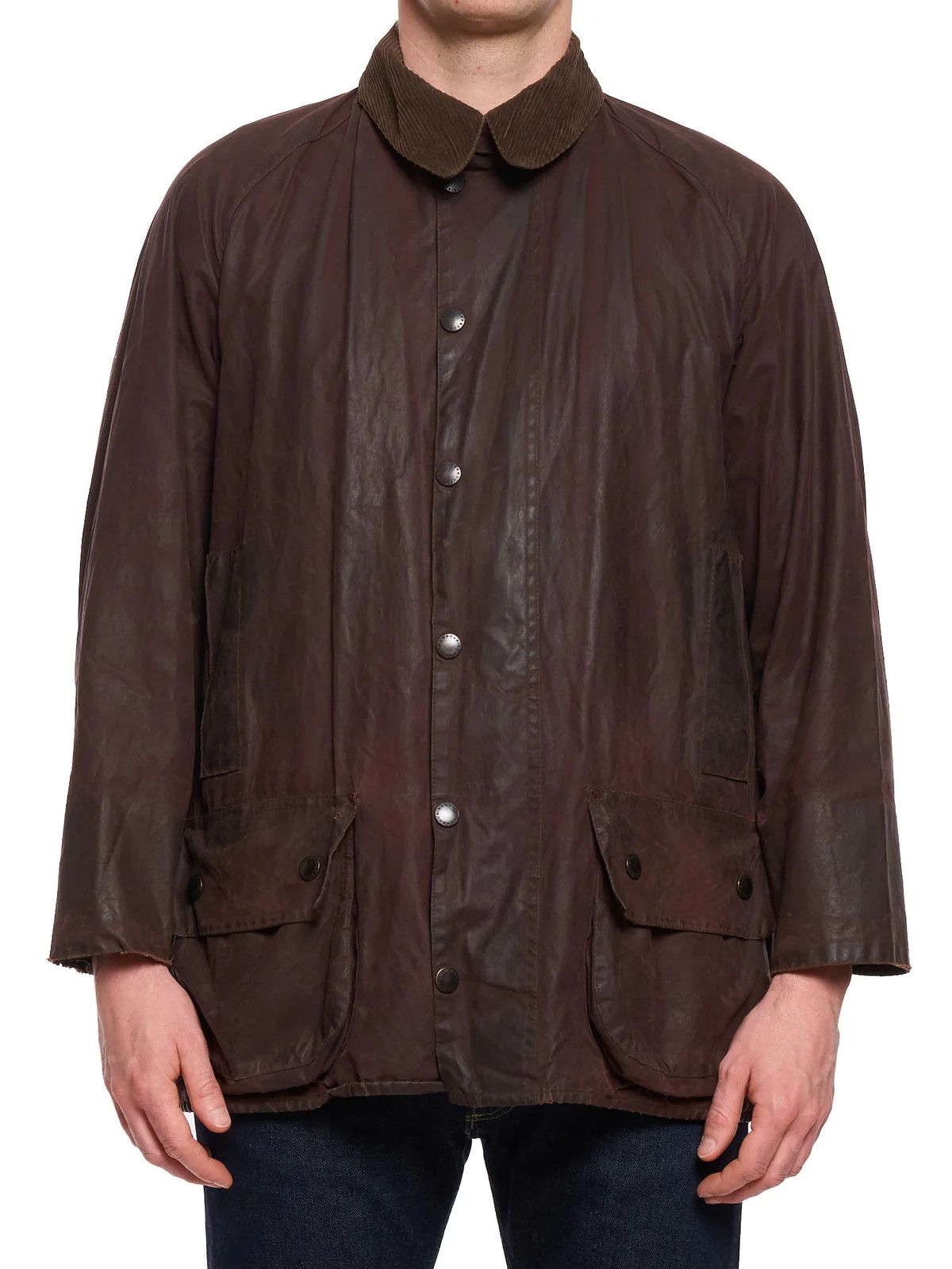Barbour Vintage BARBOUR Beaufort Motorcycle Wax Jacket 3 Crest Size US L / EU 52-54 / 3 - 2 Thumbnail