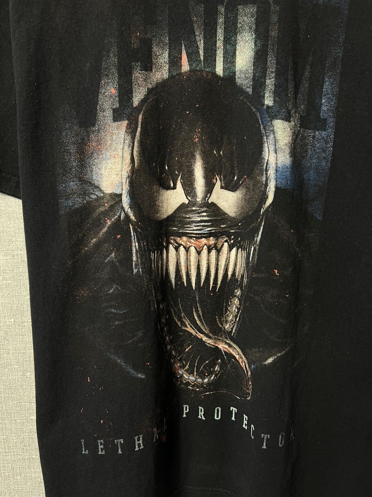 Marvel Comics Vintage Venom Lethal Protector Big Logo T-Shirt Size US M / EU 48-50 / 2 - 3 Thumbnail
