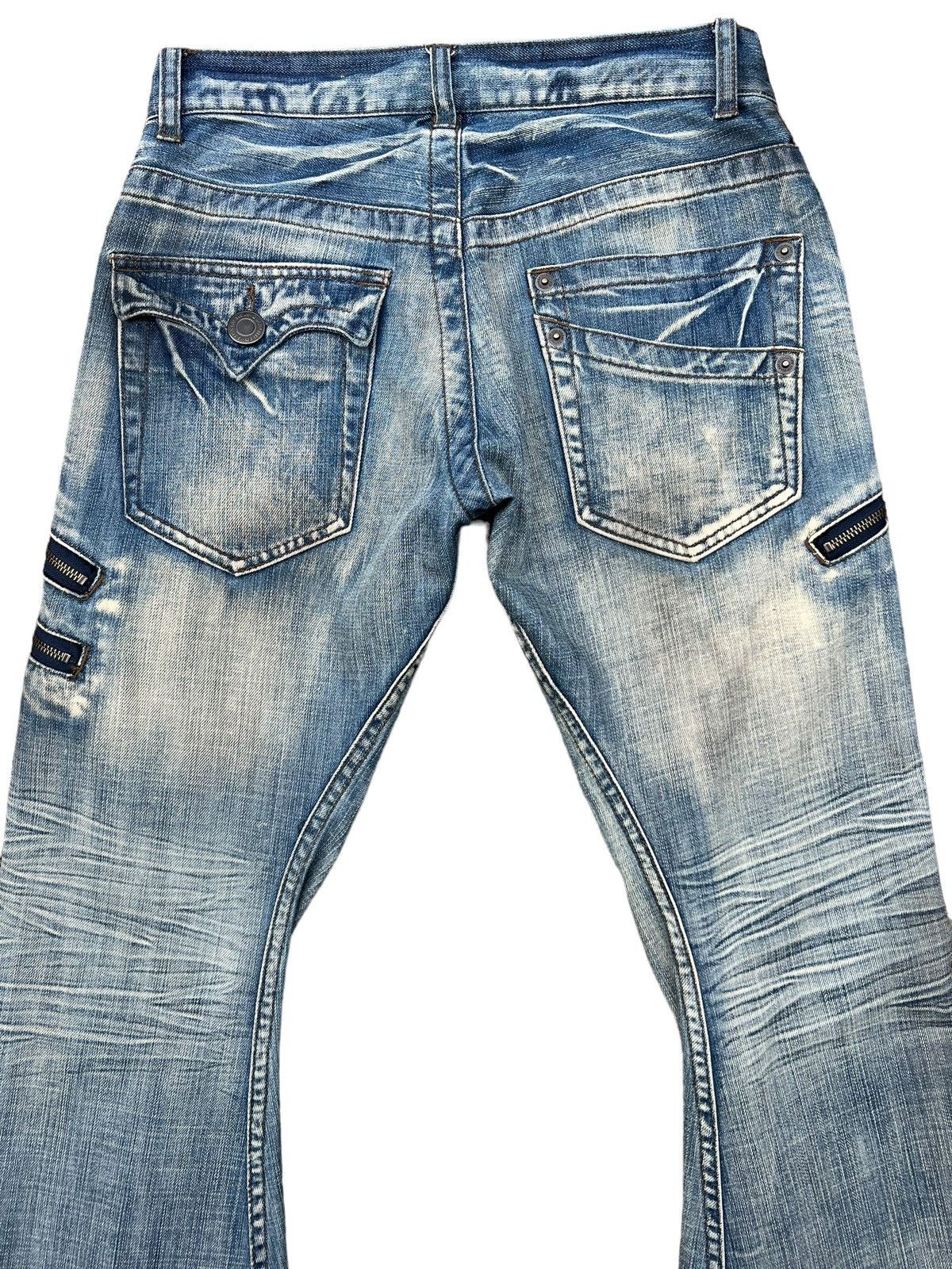 Rattle Trap Multipocket Blueway Denim Flare Jeans 31x33