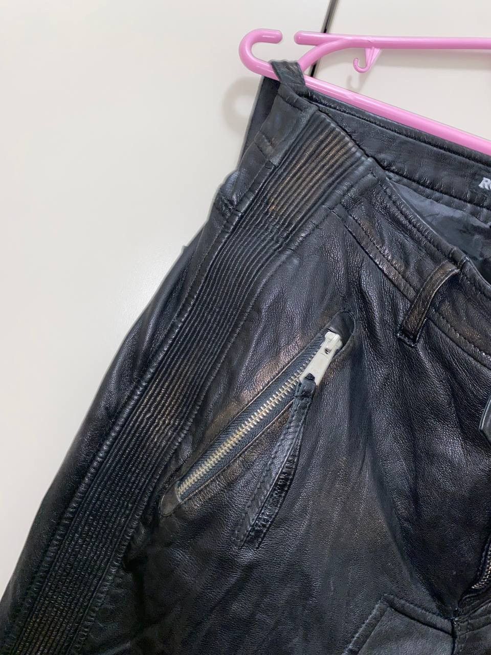 Leather × Vintage Vintage IXS Leather Pants Black Y2K Archival Size US 34 / EU 50 - 10 Thumbnail