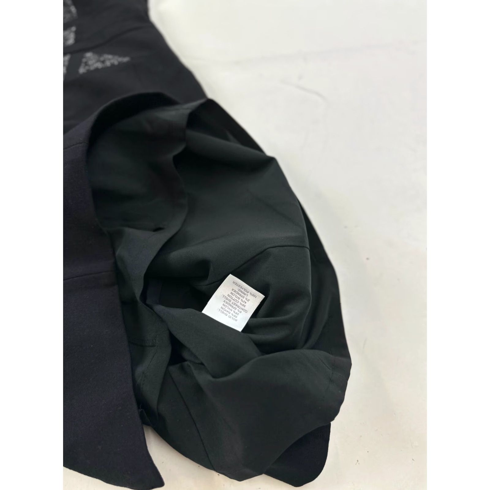 Vintage Classiques Entier Sheath Dress Womens Size 10 Black Lined Crewneck Back Zip Casual Knee Length Cap Sleeve Cotton Zipper Dress Womens 10 Black Size L / US 10 / IT 46 - 6 Thumbnail