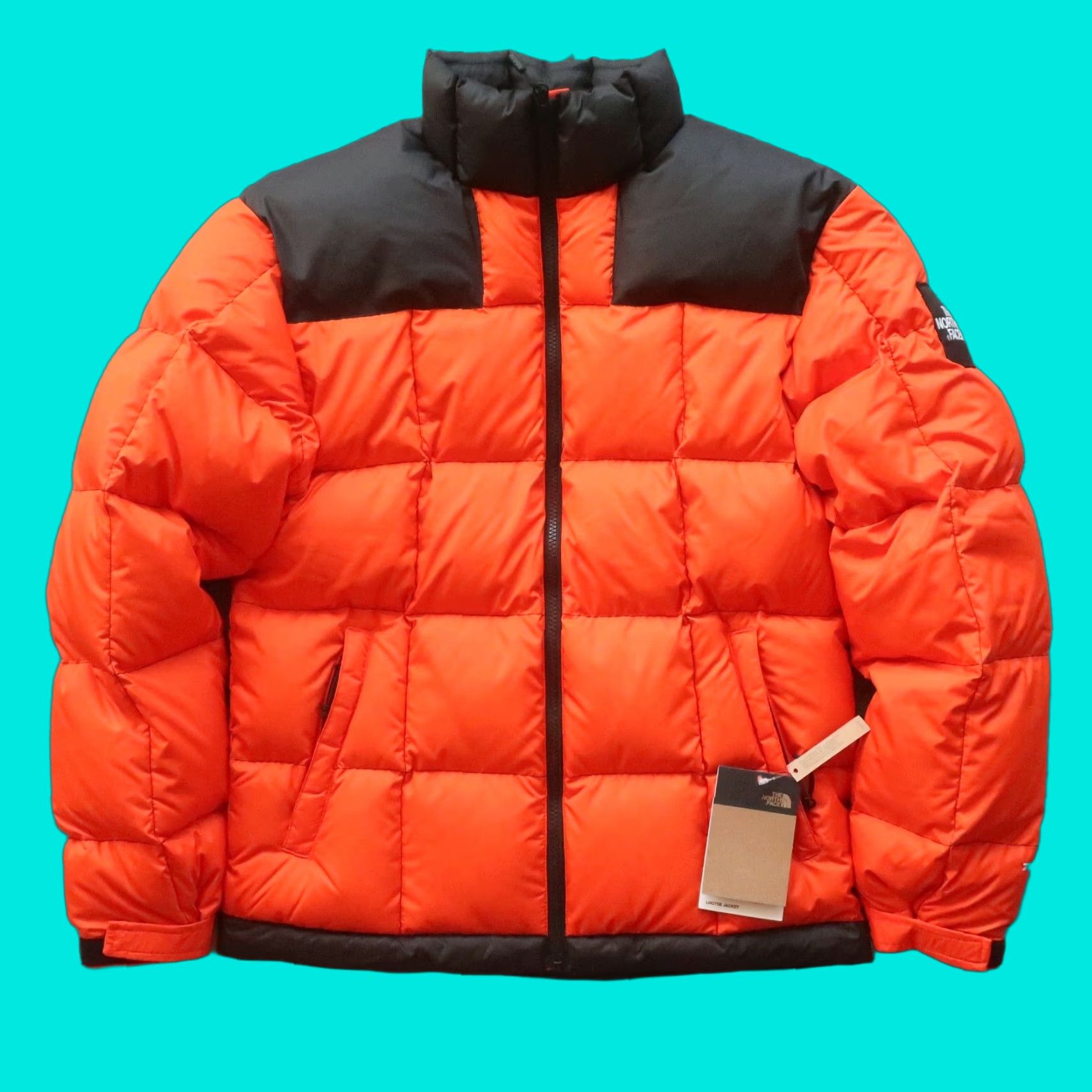 The North Face VINTAGE North Face 700 Down Lhotse Puffer Jacket XS Tangerine / Black Mens Jacket Size US XL / EU 56 / 4 - 1 Thumbnail