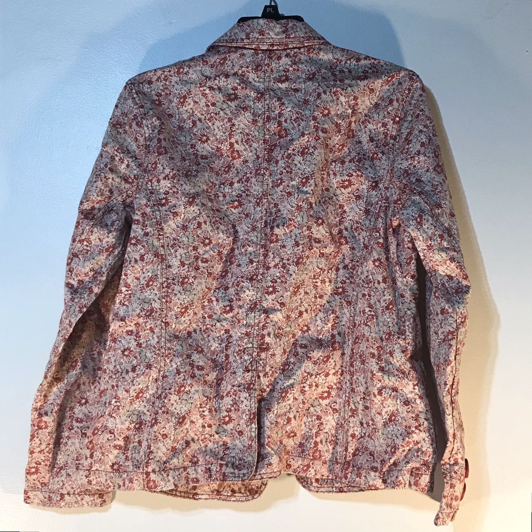 Eddie Bauer Eddie Bauer Women's Floral Cotton Light Jacket Size M Multicolor Fall Winter Casual Size M / US 6-8 / IT 42-44 - 3 Thumbnail