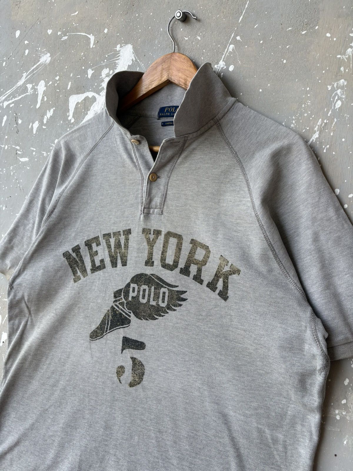 Polo Ralph Lauren Polo Ralph Lauren New York Polo Hermes Winged Foot Collar Size US M / EU 48-50 / 2 - 2 Thumbnail