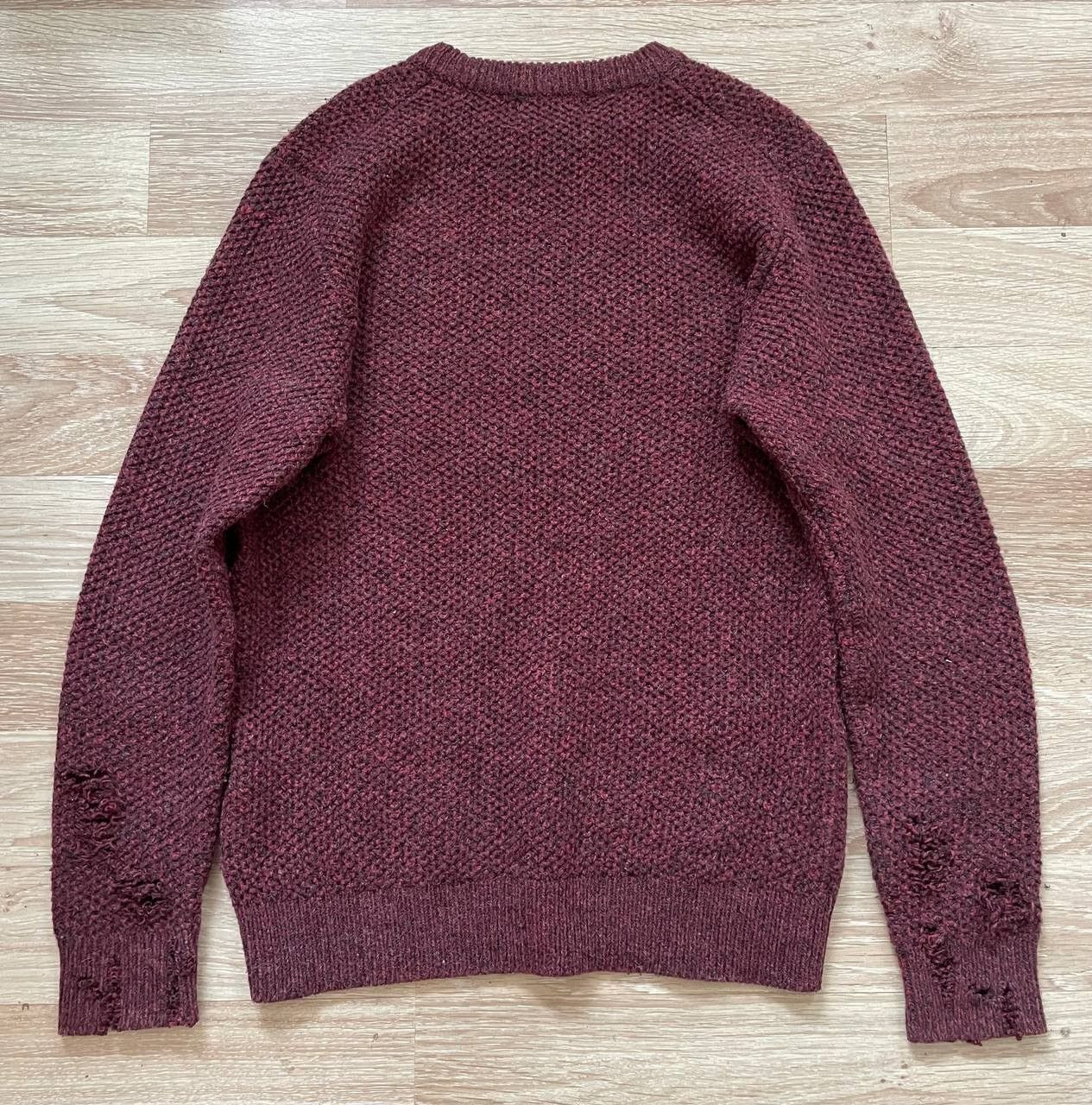 Raf Simons Archive Raf Simons SS09 sweater distressed avantgarde Size US L / EU 52-54 / 3 - 6 Thumbnail