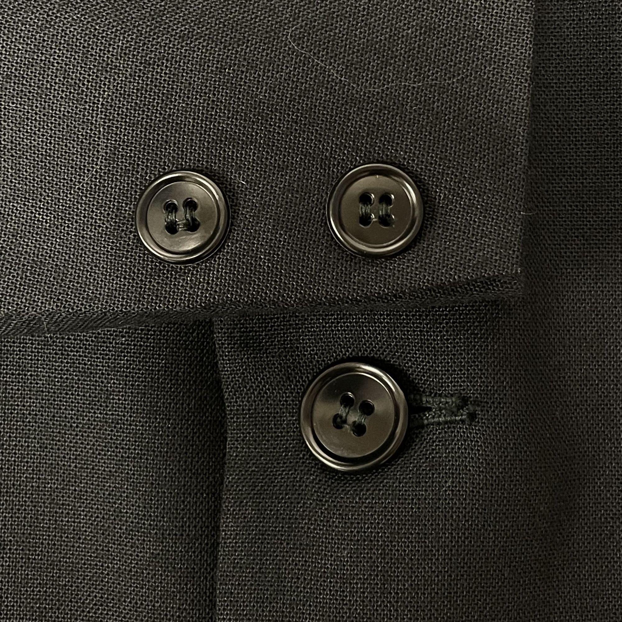 Other Vtg University Row BLACK Sport Coat ROCKABILLY Jacket Size 38R - 7 Thumbnail