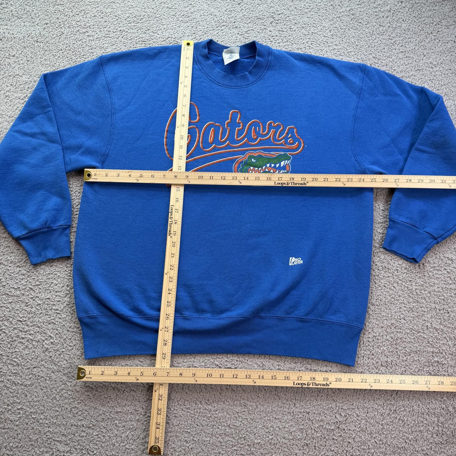 Pro Player Vintage 90s Florida Gators Crewneck Sweatshirt Blue USA XXL Size US XXL / EU 58 / 5 - 3 Thumbnail