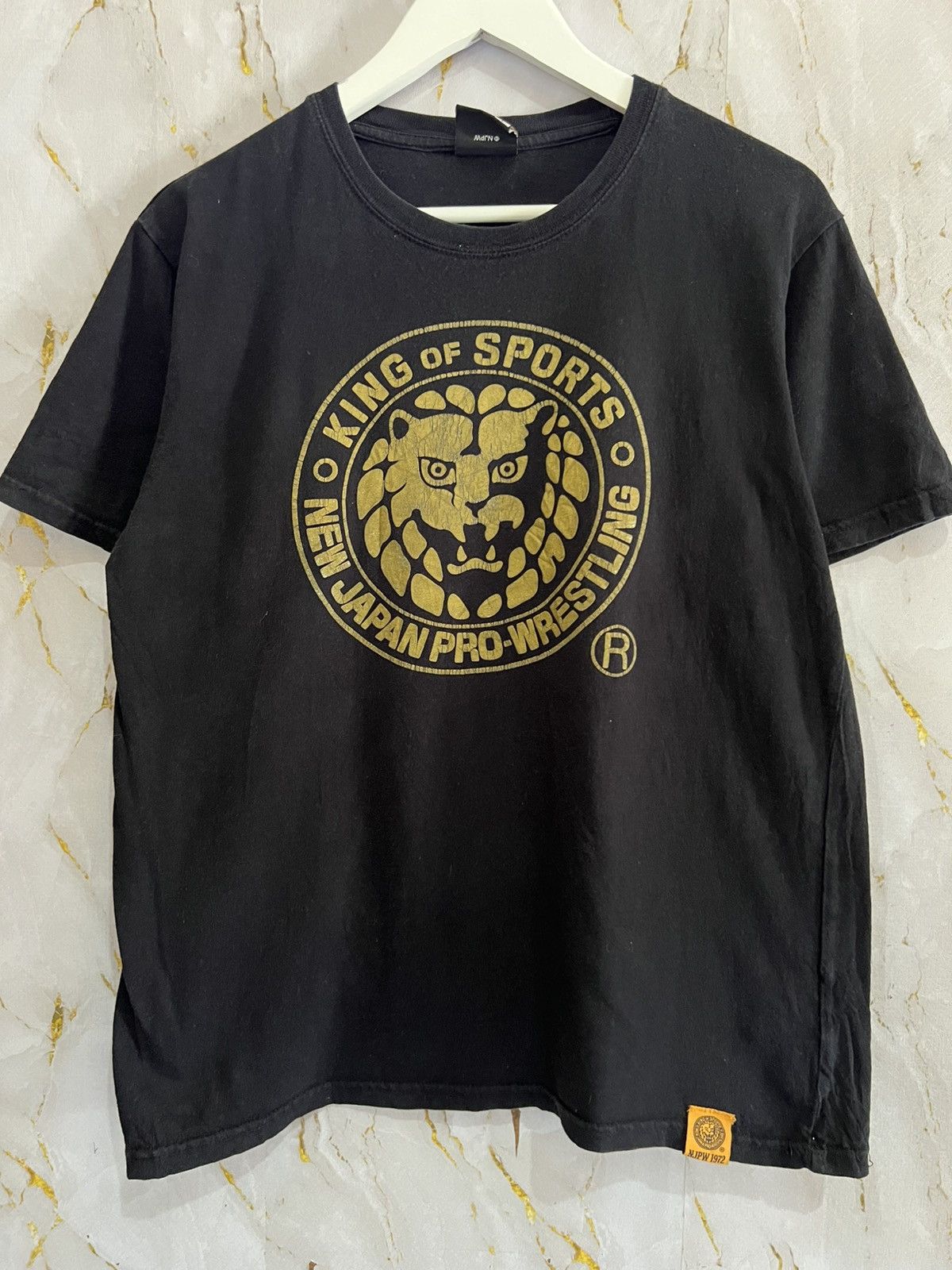 Japanese Brand NJPW KING OF SPORTS TSHIRT Size US L / EU 52-54 / 3 - 1 Thumbnail