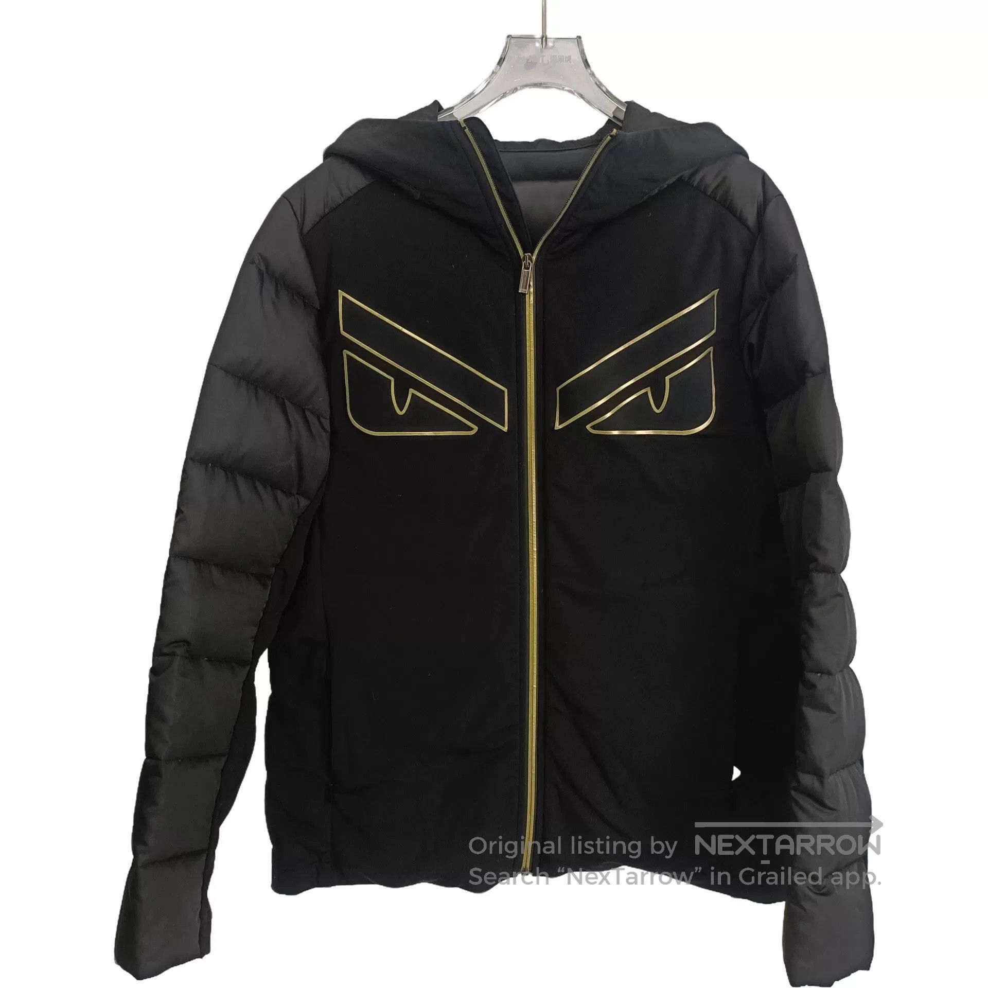 Fendi Fendi Monster Eyes Hooded Down Jacket. Size US M / EU 48-50 / 2 - 1 Thumbnail