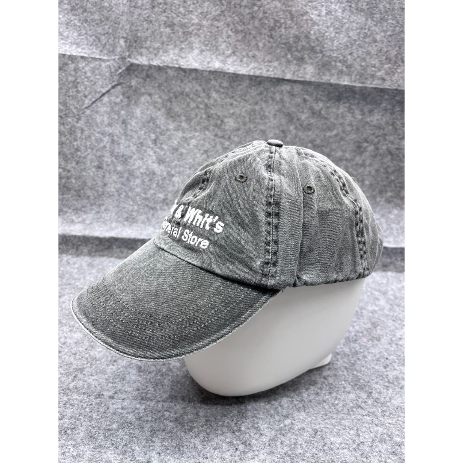 Anvil San & Whit's General Store Hat Cap Strap Back Adult One Size Gray 100% Cotton Size ONE SIZE - 4 Thumbnail