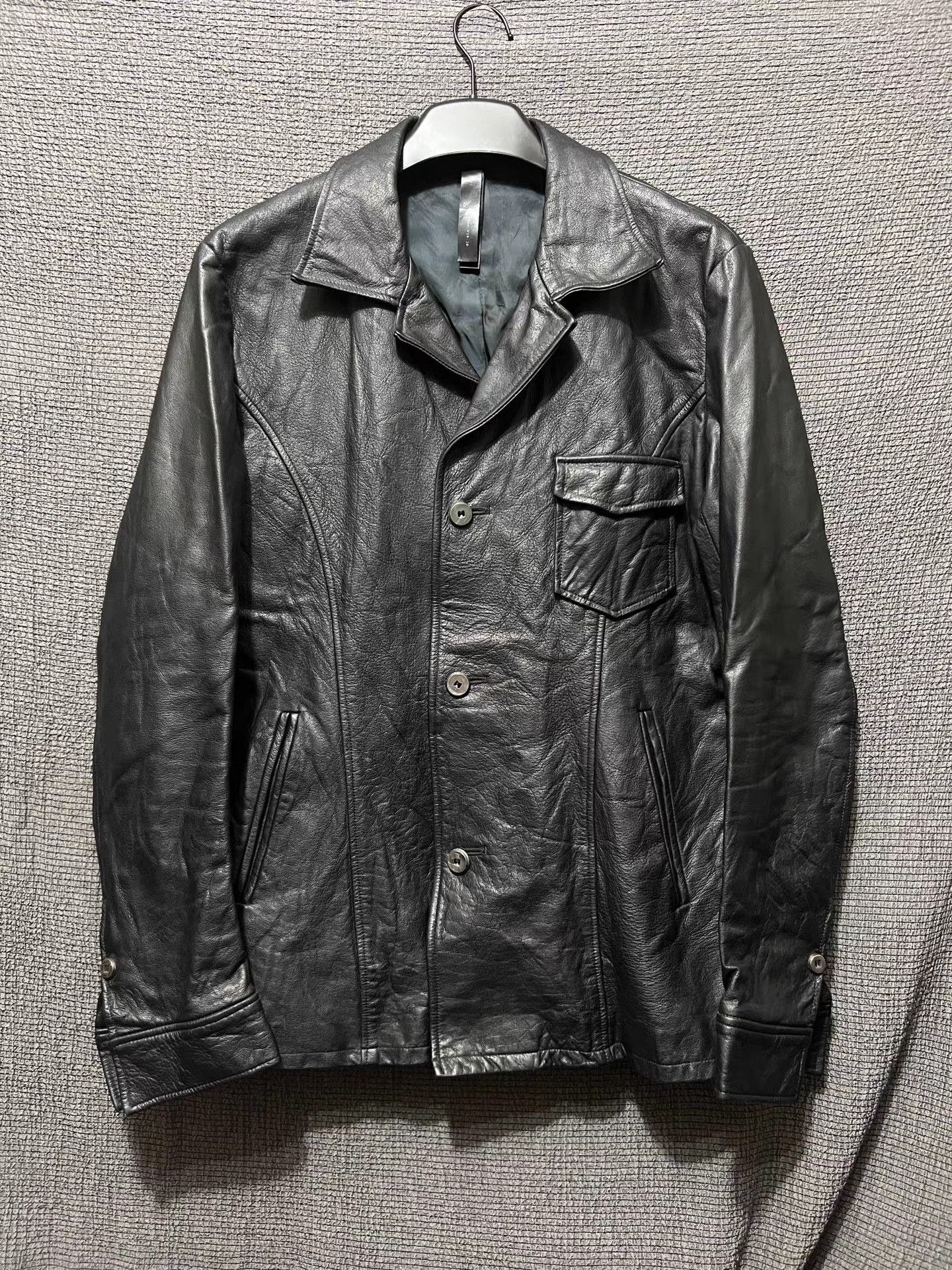 wjk wjk cowhide leather jacket. Size US L / EU 52-54 / 3 - 1 Thumbnail