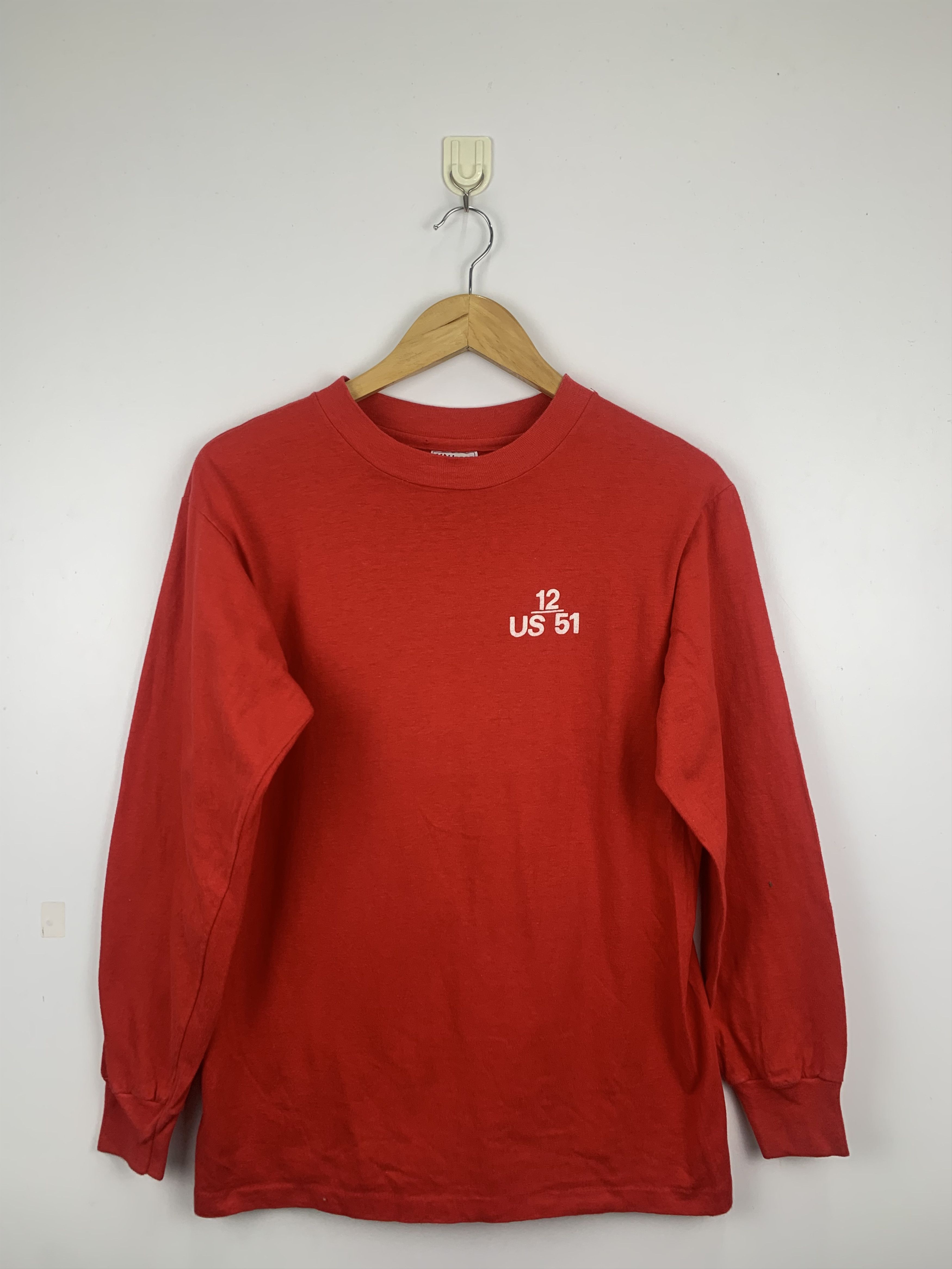 Vintage Vintage 80s Hawaii Yacht Long Sleeve Tee TA0075 Size US M / EU 48-50 / 2 - 1 Thumbnail