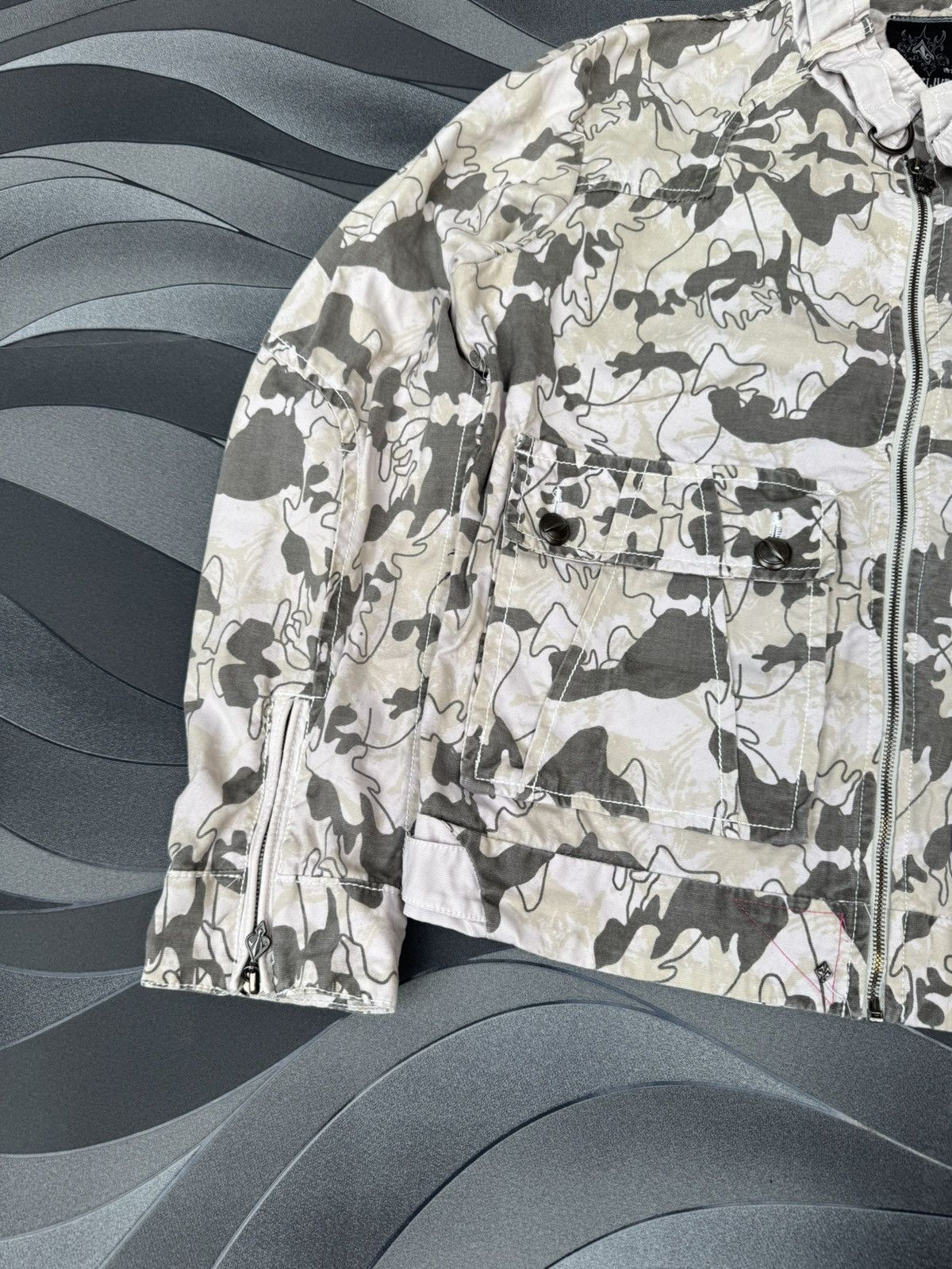 Vintage VINTAGE L.G.B AVANT GARDE CAMO INVISIBLE JACKET Size US L / EU 52-54 / 3 - 5 Thumbnail