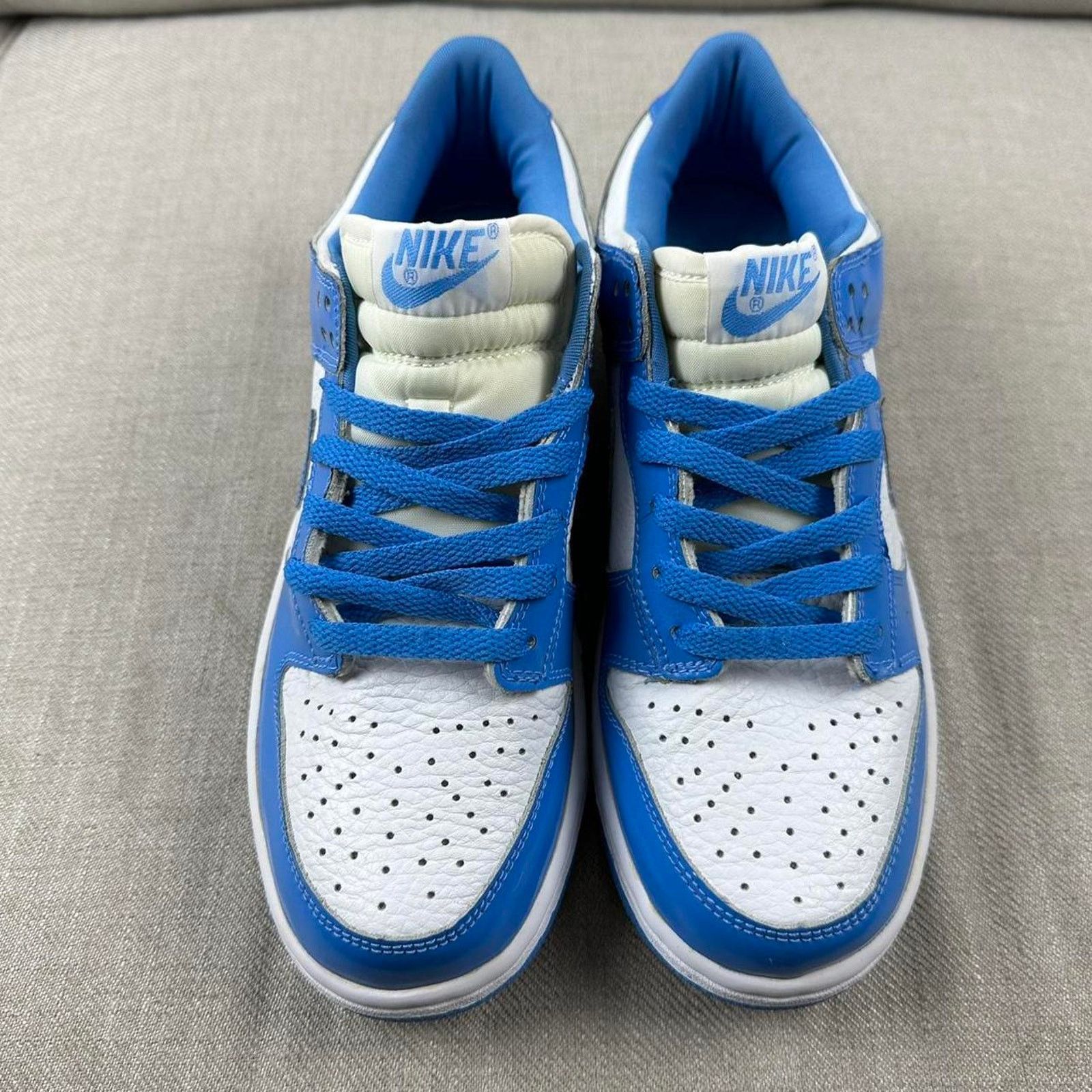 Nike 2001 Nike Dunk Low Patent Leather UNC Size US 8 / EU 41 - 3 Thumbnail