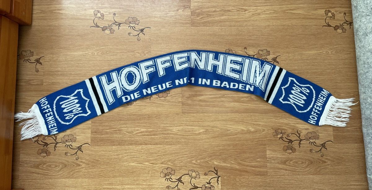 Vintage Vintage Hoffenheim Bundesliga Blue Football soccer scarf Size ONE SIZE - 2 Thumbnail