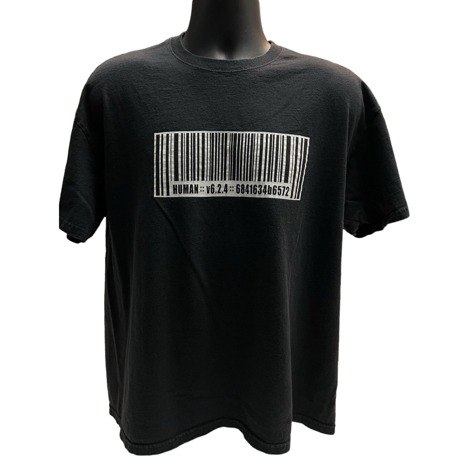 Other J!NX Human Barcode T-Shirt XL Black Tech Gamer Tee Cyberpunk Size US XL / EU 56 / 4 - 1 Thumbnail