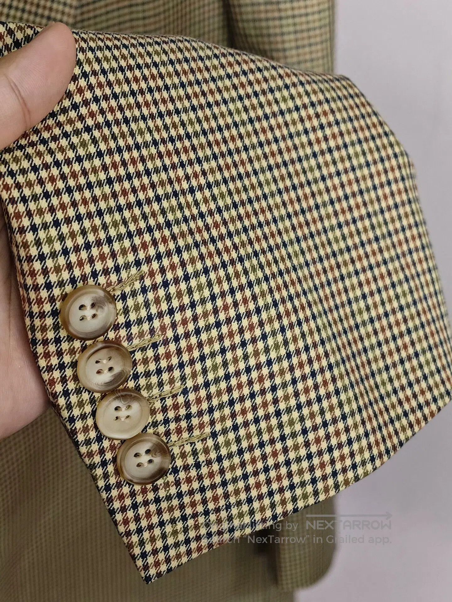 Corneliani Comandini Italian Cotton Casual Blazer. Size US M / EU 48-50 / 2 - 4 Thumbnail