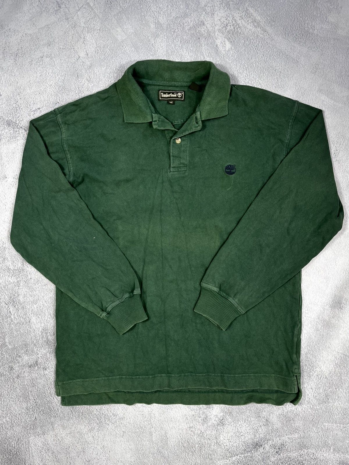 Timberland × Vintage Vintage 90s Timberland 1/4 polo sweatshirt oldmoney size M Size US M / EU 48-50 / 2 - 1 Thumbnail