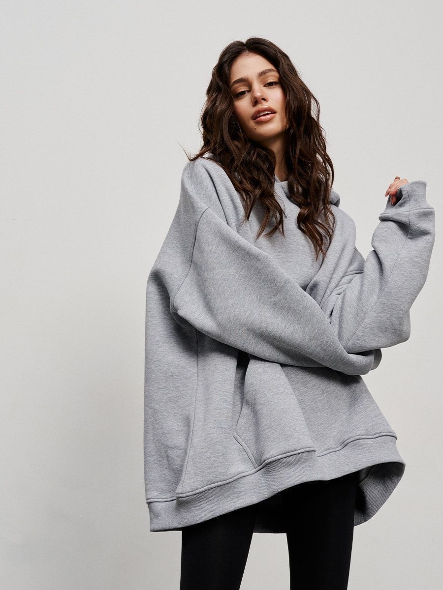 Other Warm fleece hooded sweatshirt Size L / US 10 / IT 46 - 4 Thumbnail