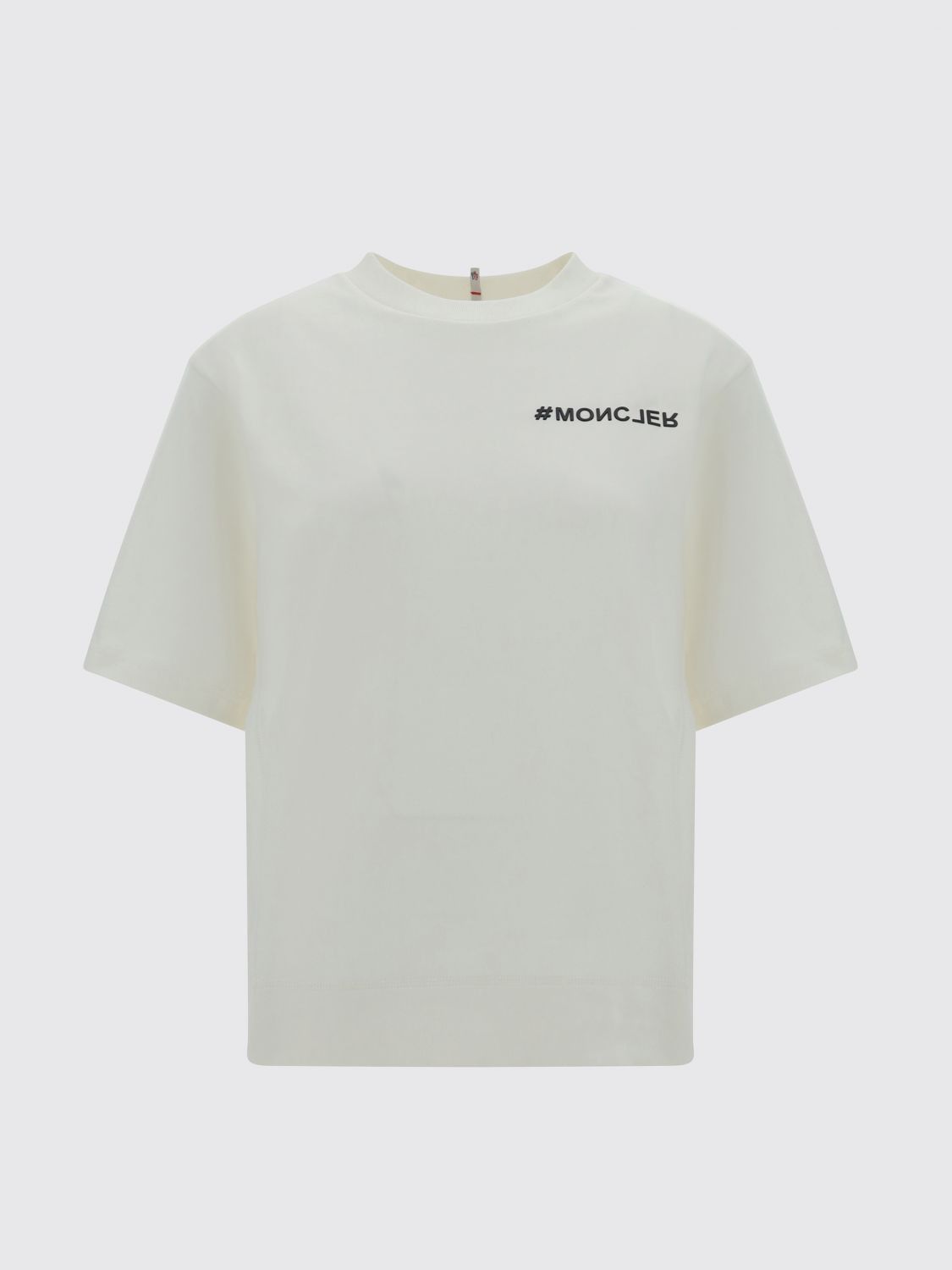 image of Moncler T-Shirt Woman White, Women's (Size Medium)