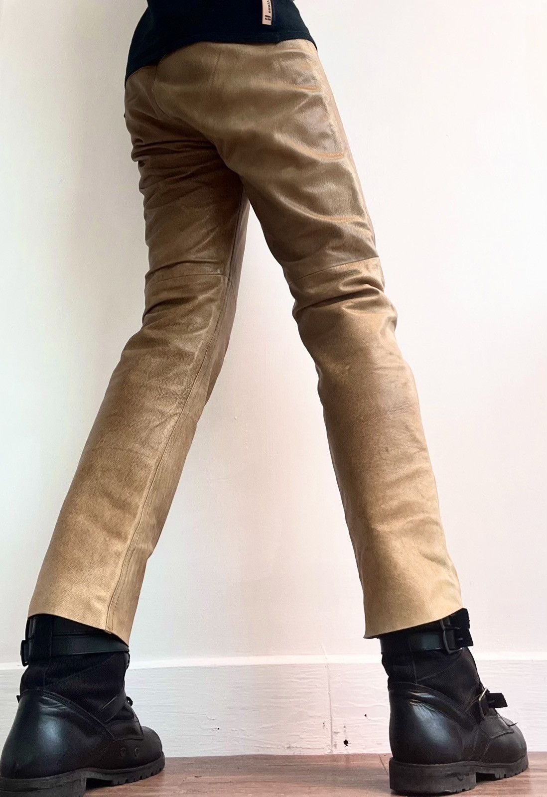 A.P.C. A.P.C Genuine Leather Pants Size US 27 - 4 Thumbnail
