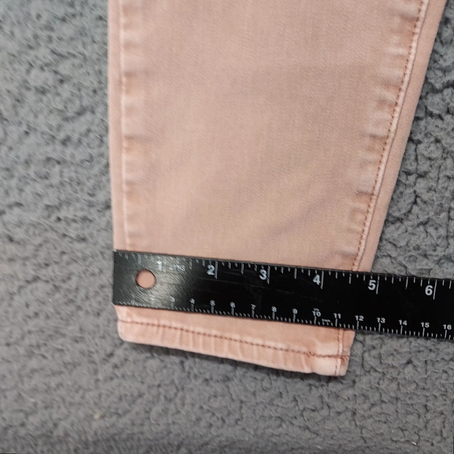 American Eagle Outfitters American Eagle Jegging Womens 8 Regular 360 Super Stretch AEO Sateen X4 Pink Jeans Slim 5-Pocket Womens Size 30" / US 8 / IT 44 - 6 Thumbnail