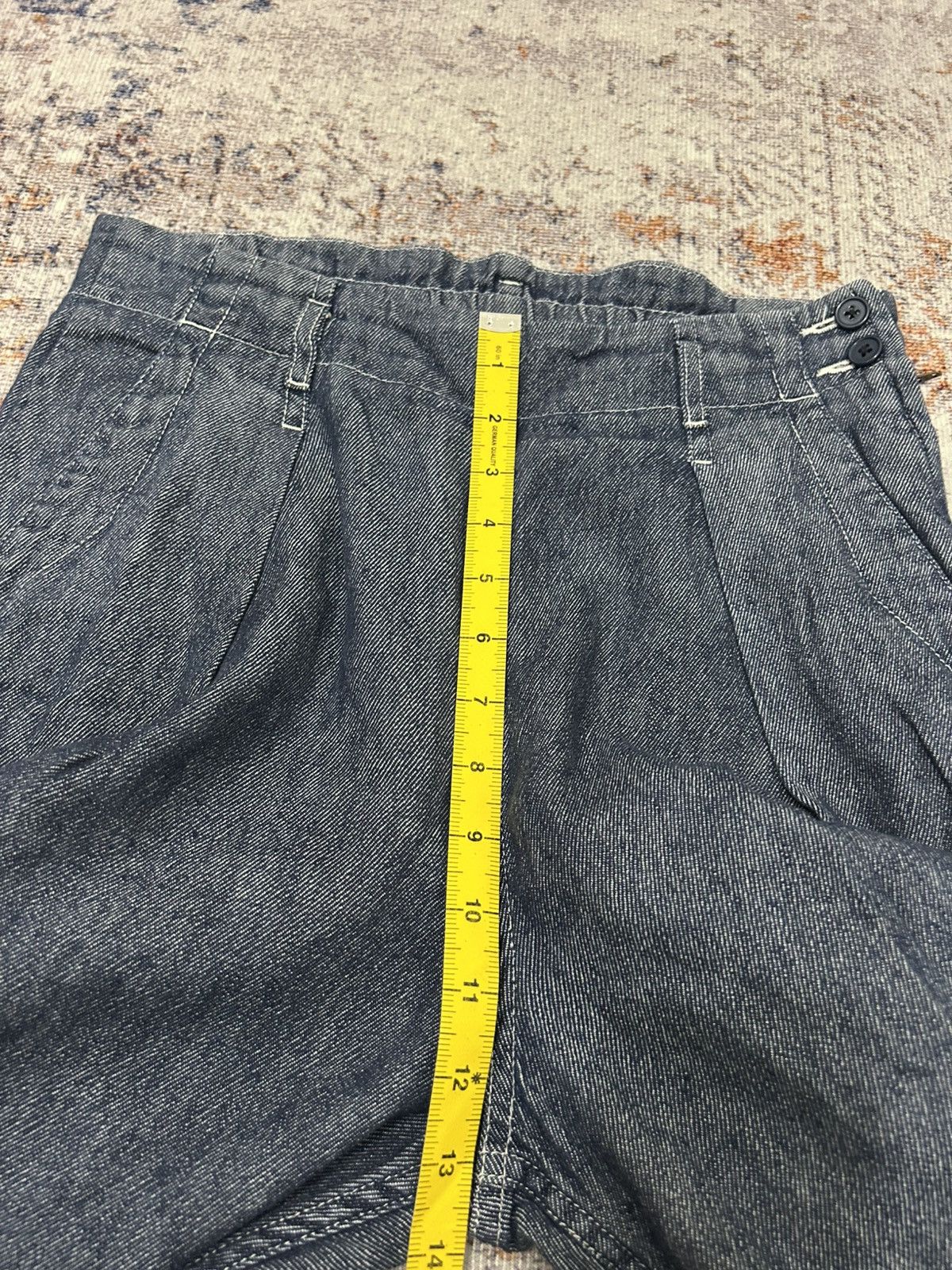 Japanese Brand × Yohji Yamamoto Coen Japan Baggy Jeans Left Side Zipper yohji style Size US 29 - 14 Thumbnail