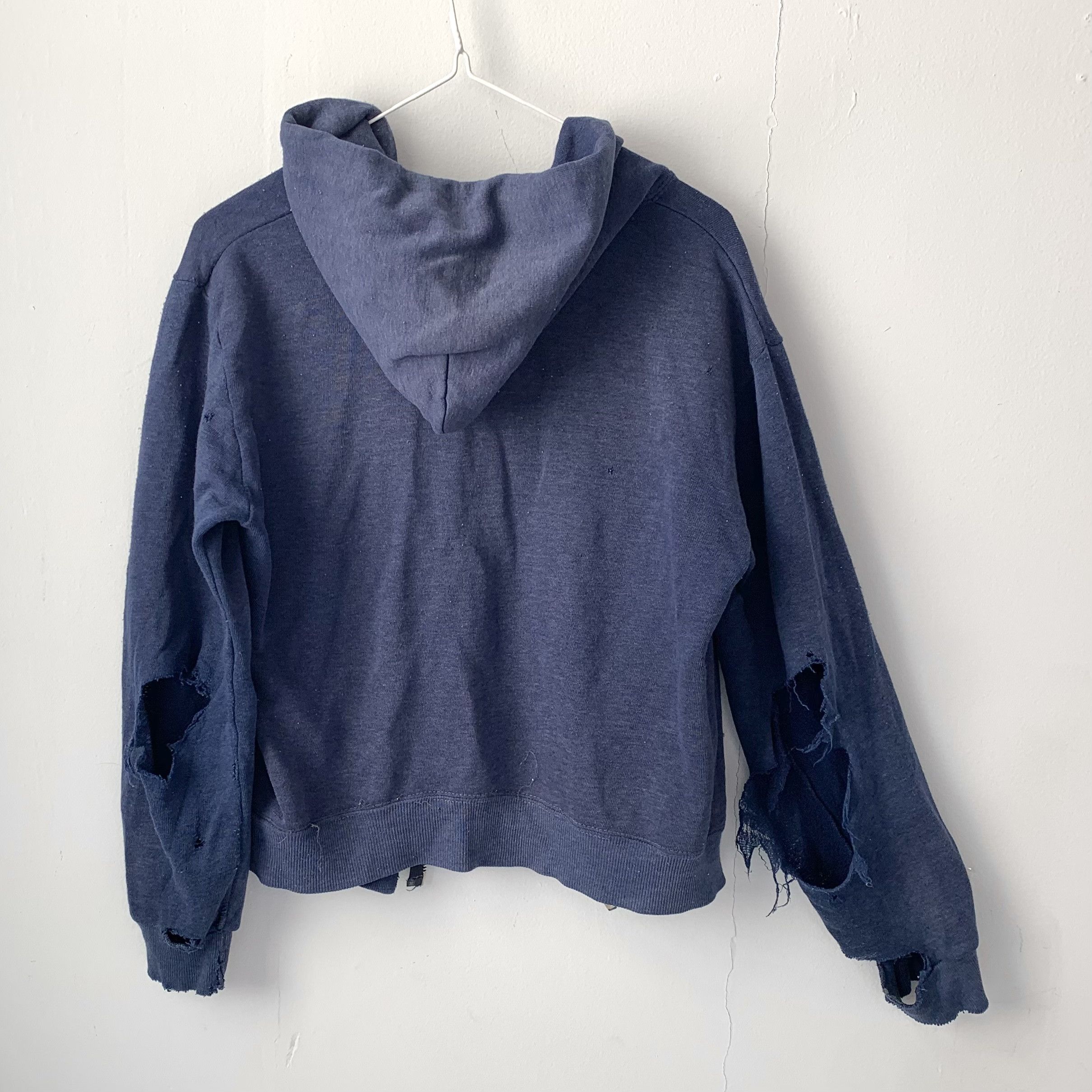 Other vintage 70s faded, threadbare zipper hoodie Size US XS / EU 42 / 0 - 4 Thumbnail